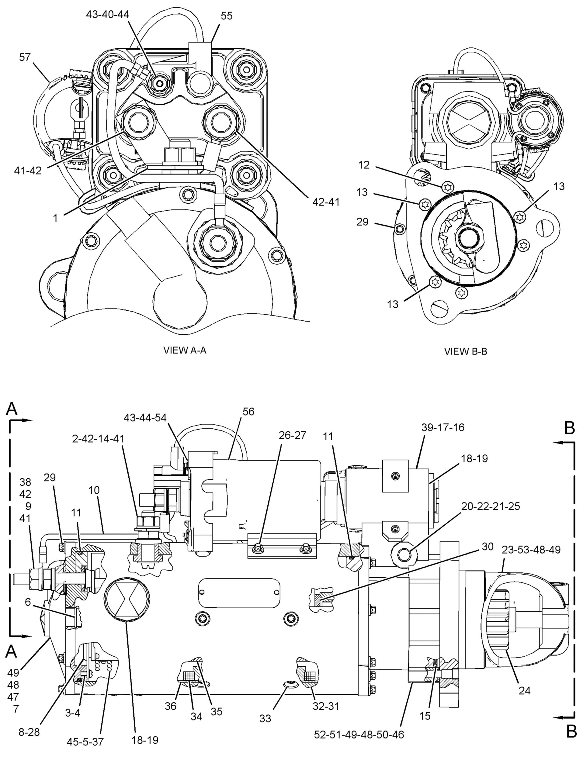 349-6601: MOTOR GP-ELE | Cat® Parts Store