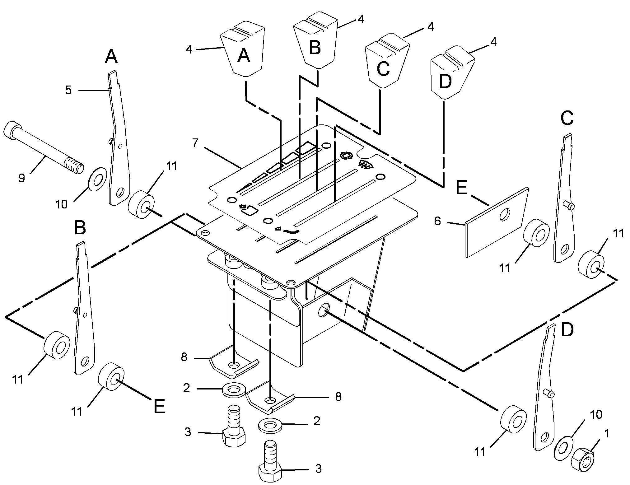 127-8031: БЛОК СЪЕМНИКА