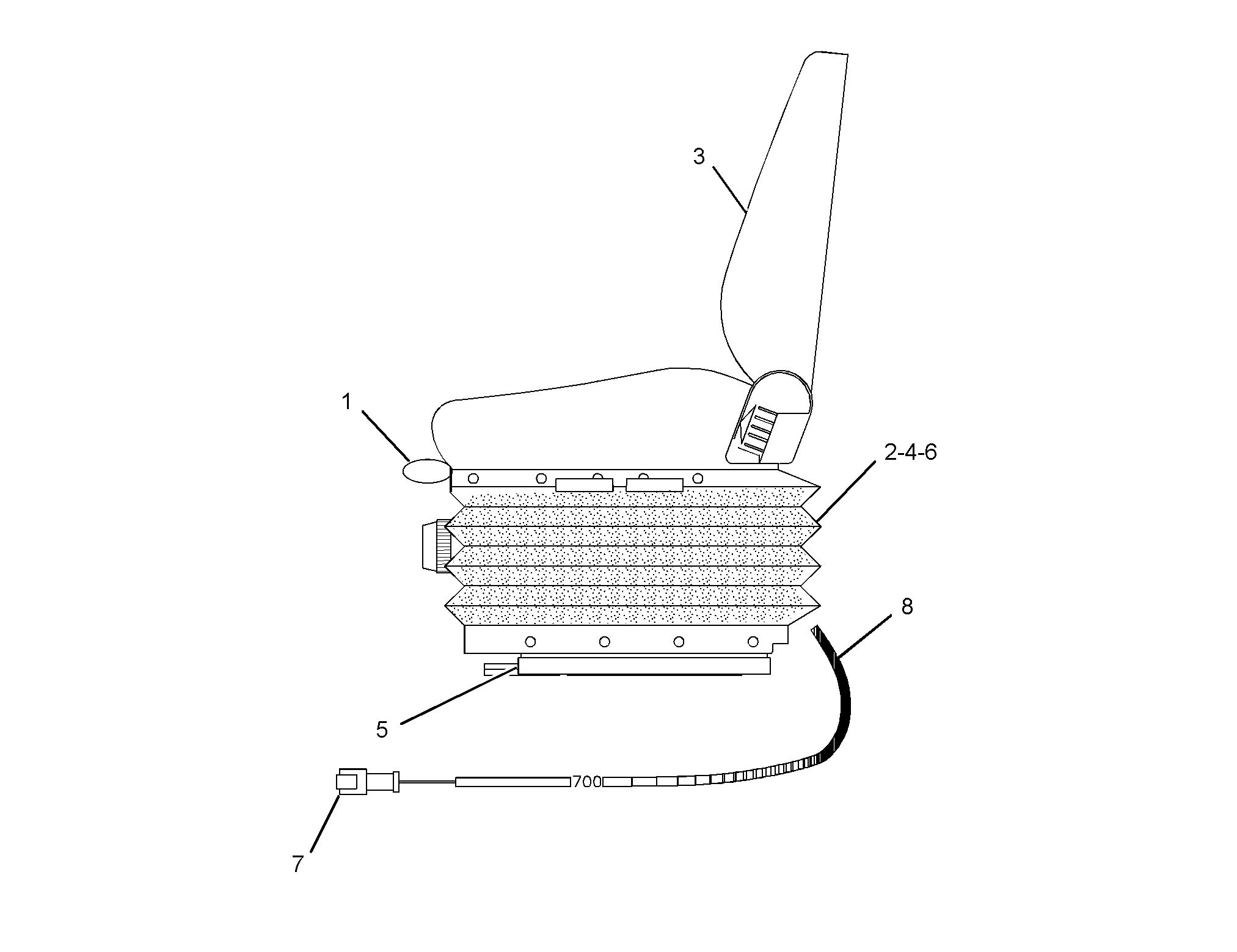 313-9848: Сиденье в сборе