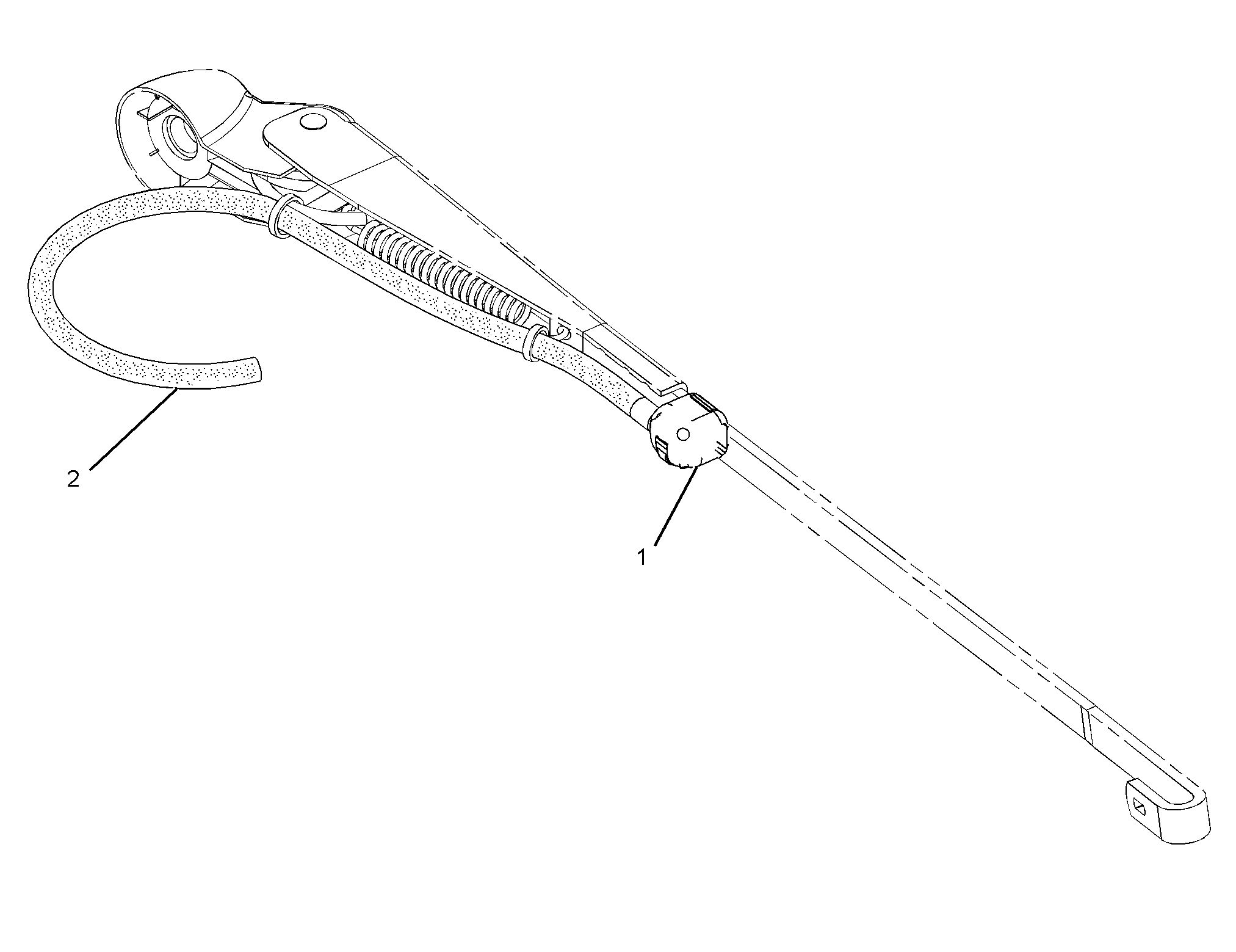 226-9222: РЫЧАГ СТЕКЛООЧИСТИТЕЛЯ