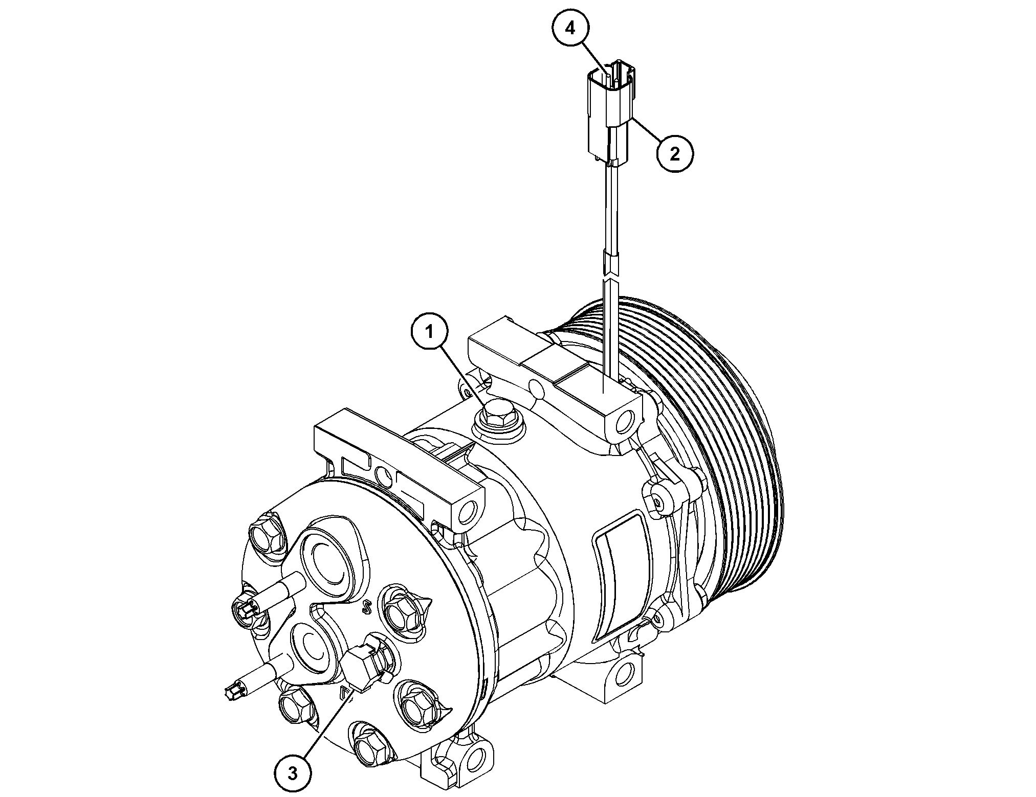 Компрессор хладагента
