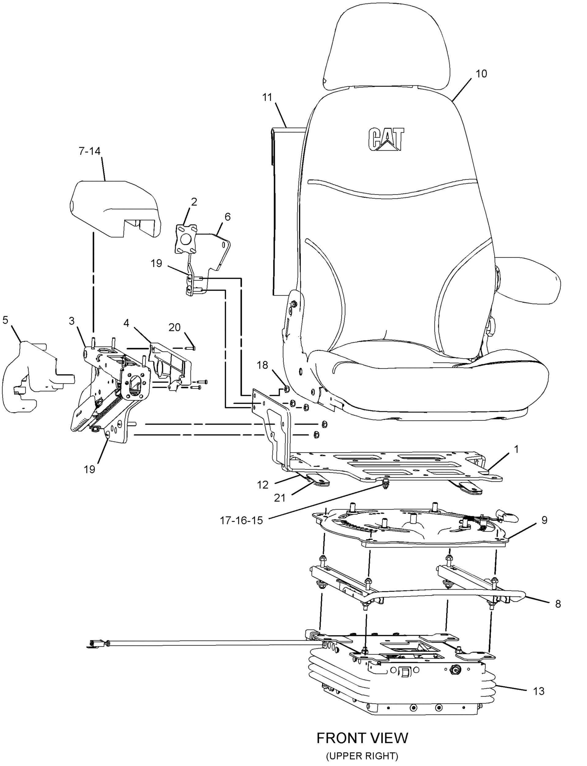 СИДЕНЬЕ С ПОДВЕСКОЙ