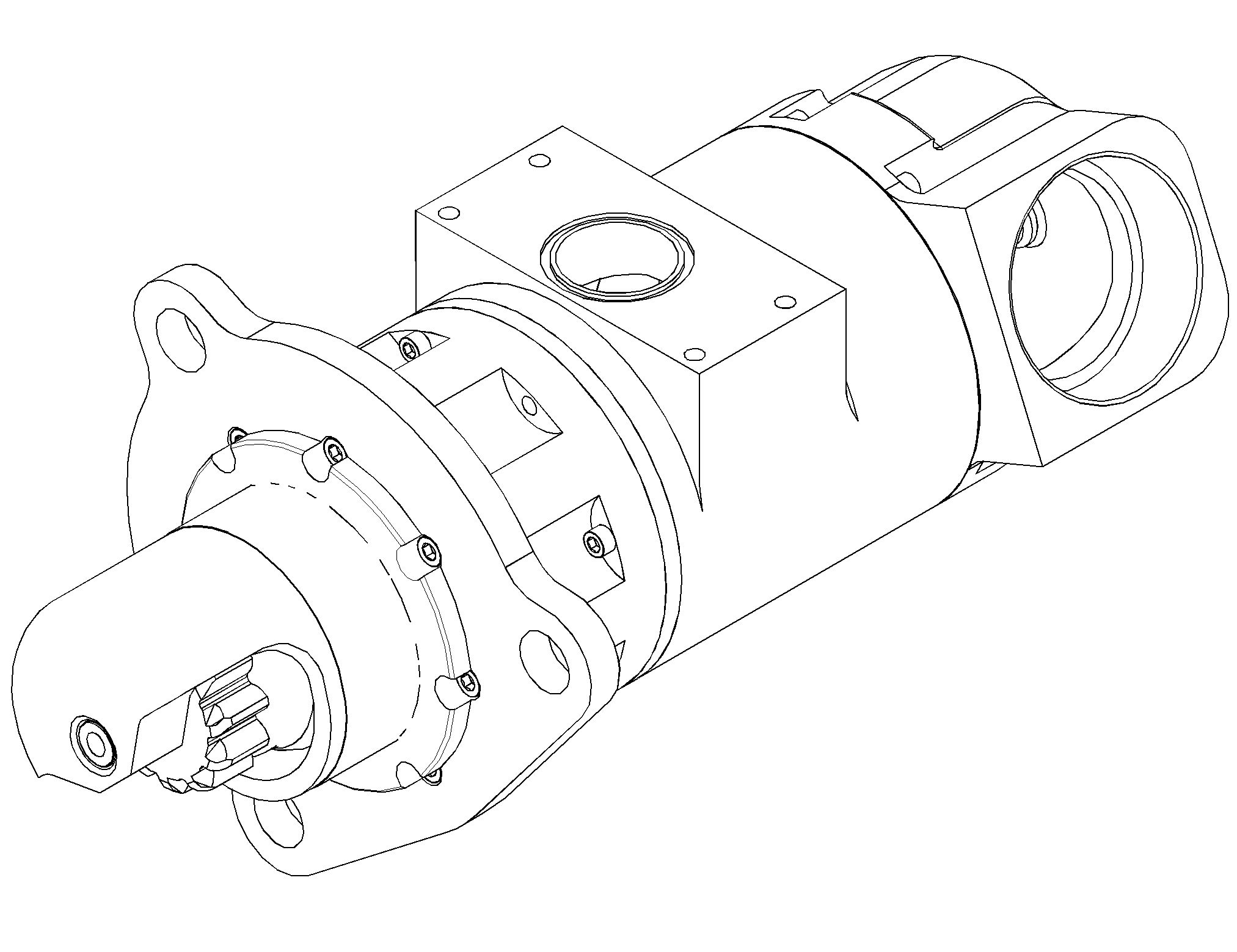 БЛОК ЭЛЕКТРОДВИГАТЕЛЯ STG