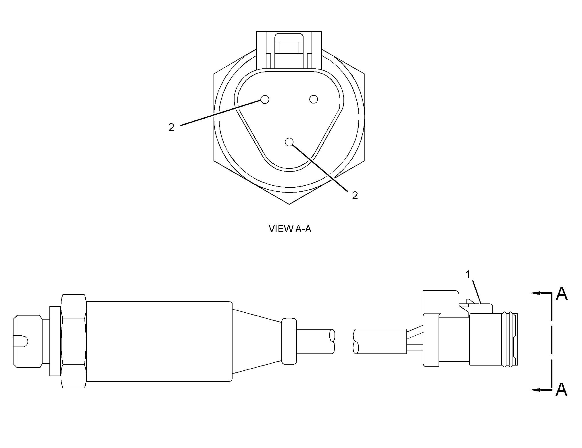 Датчик давления с регулируемой частотой 48,2 МПа