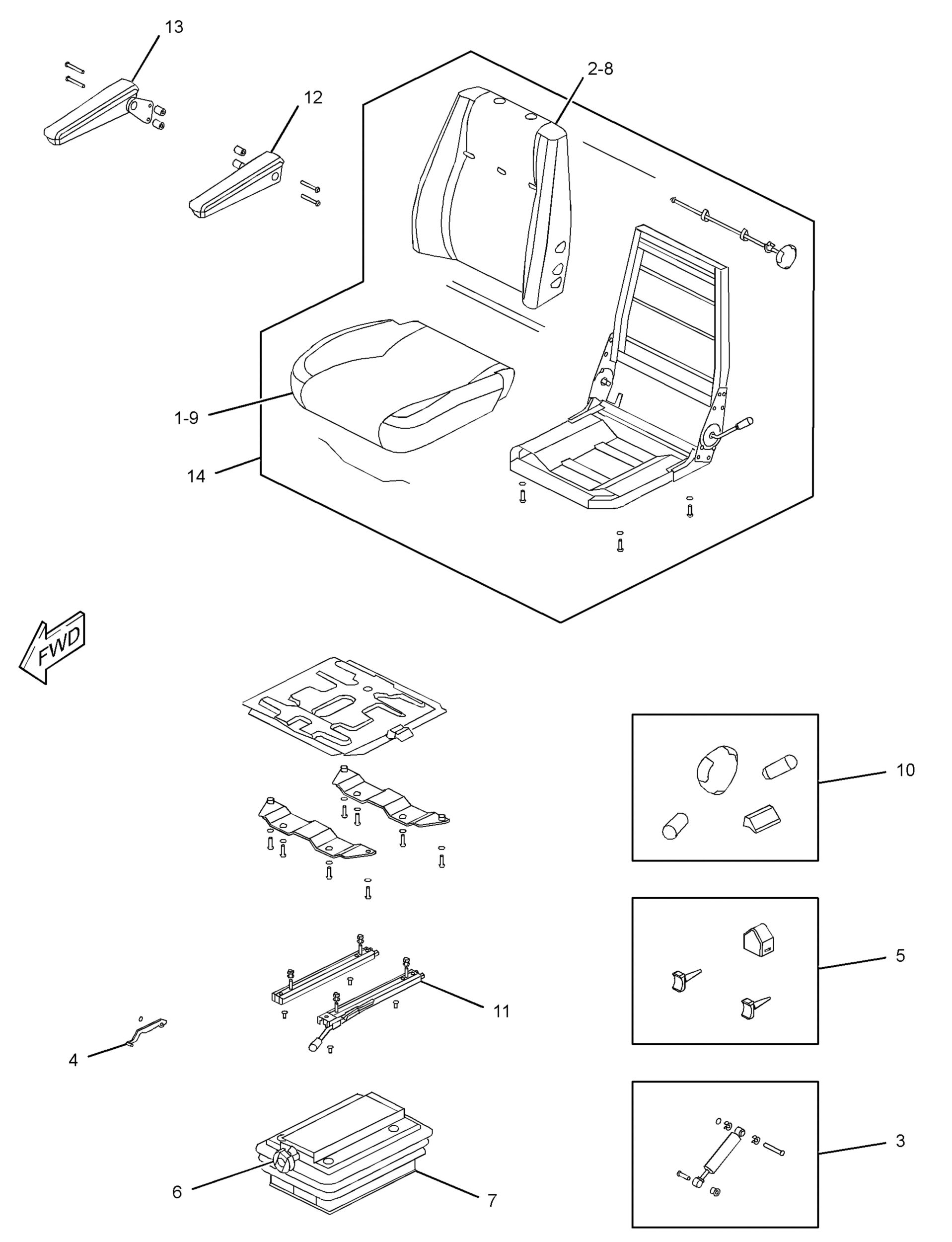СИДЕНЬЕ С ПОДВЕСКОЙ