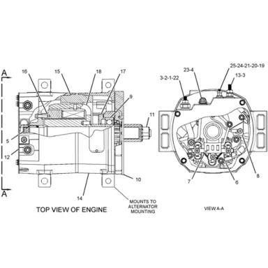 362-3375: ALTERNATOR