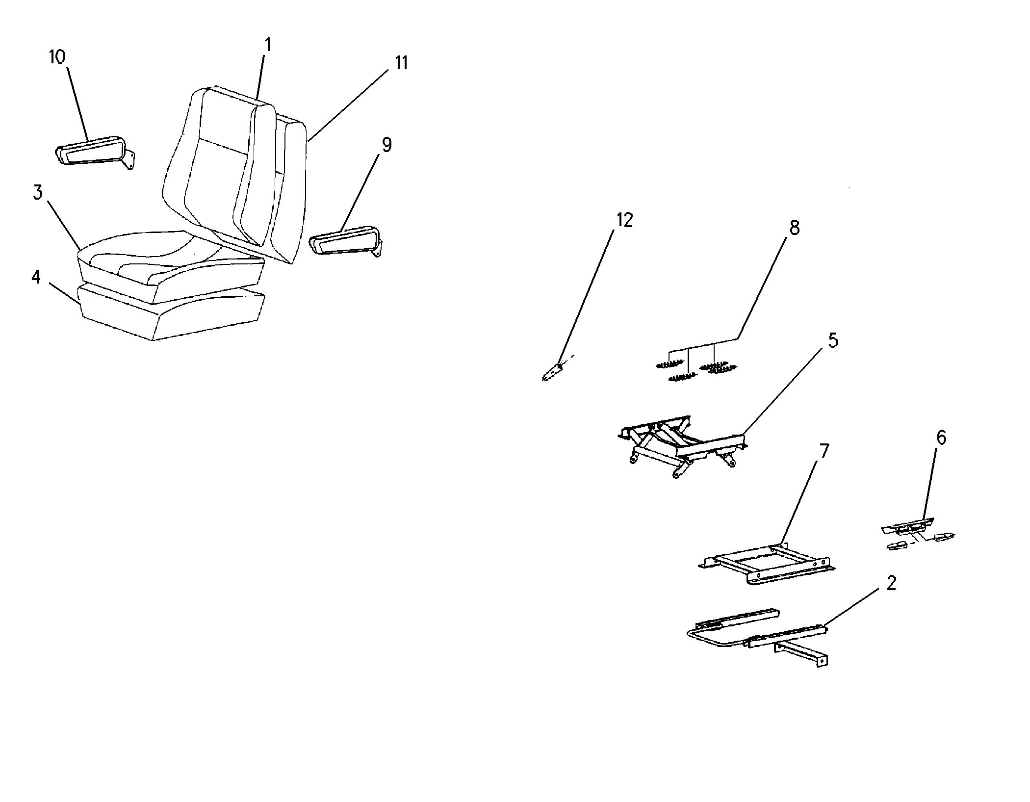 164-8365: БЛОК СИДЕНЬЯ