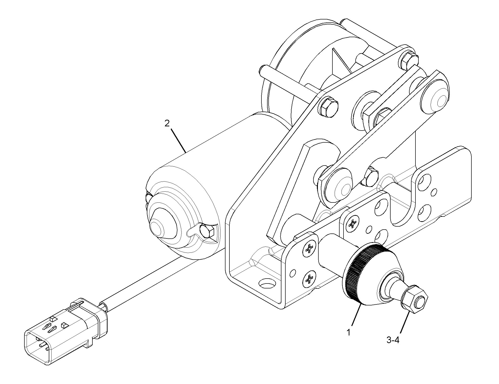 304-4243: Wiper Motor Assembly 3044243 buy