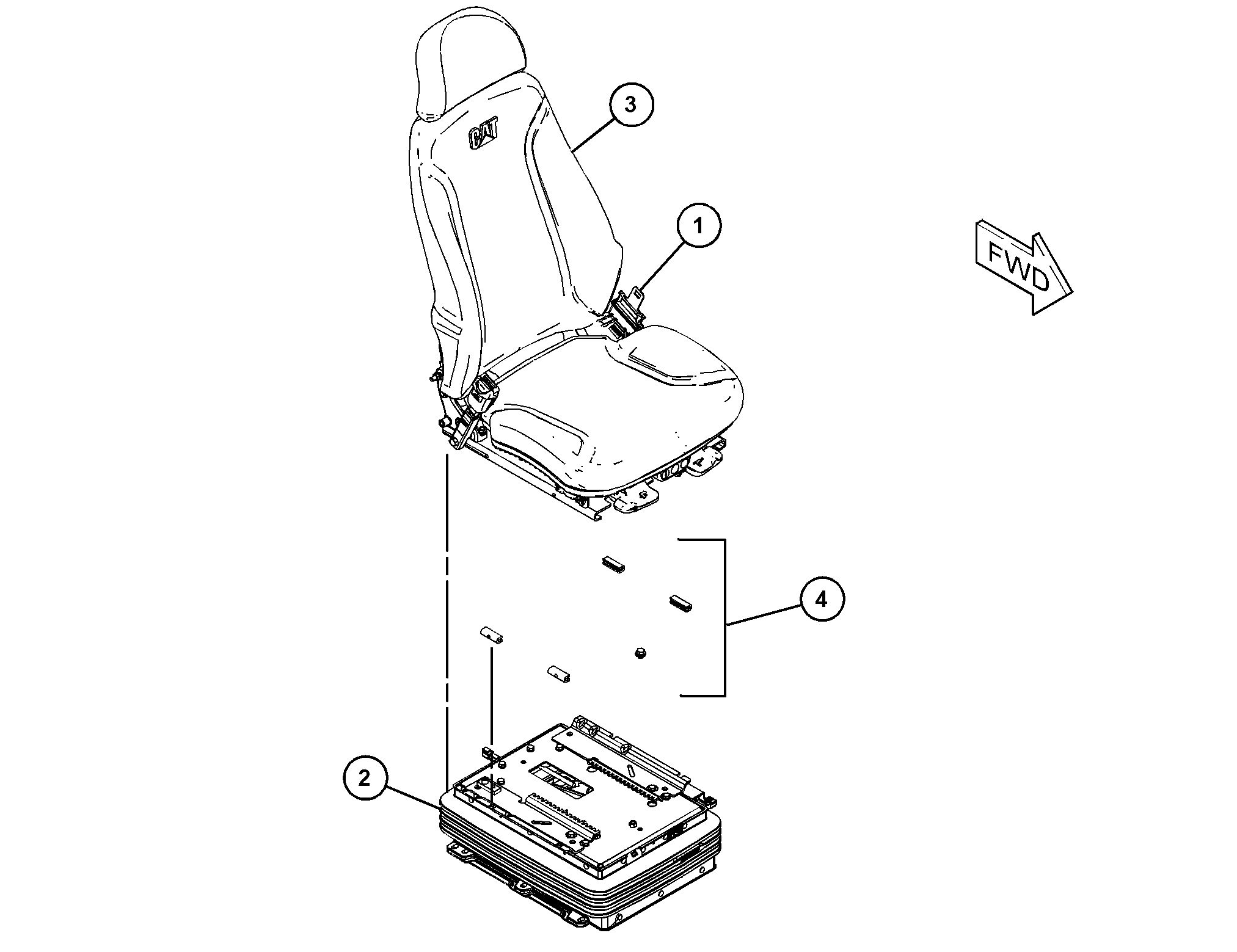 СИДЕНЬЕ С ПОДВЕСКОЙ