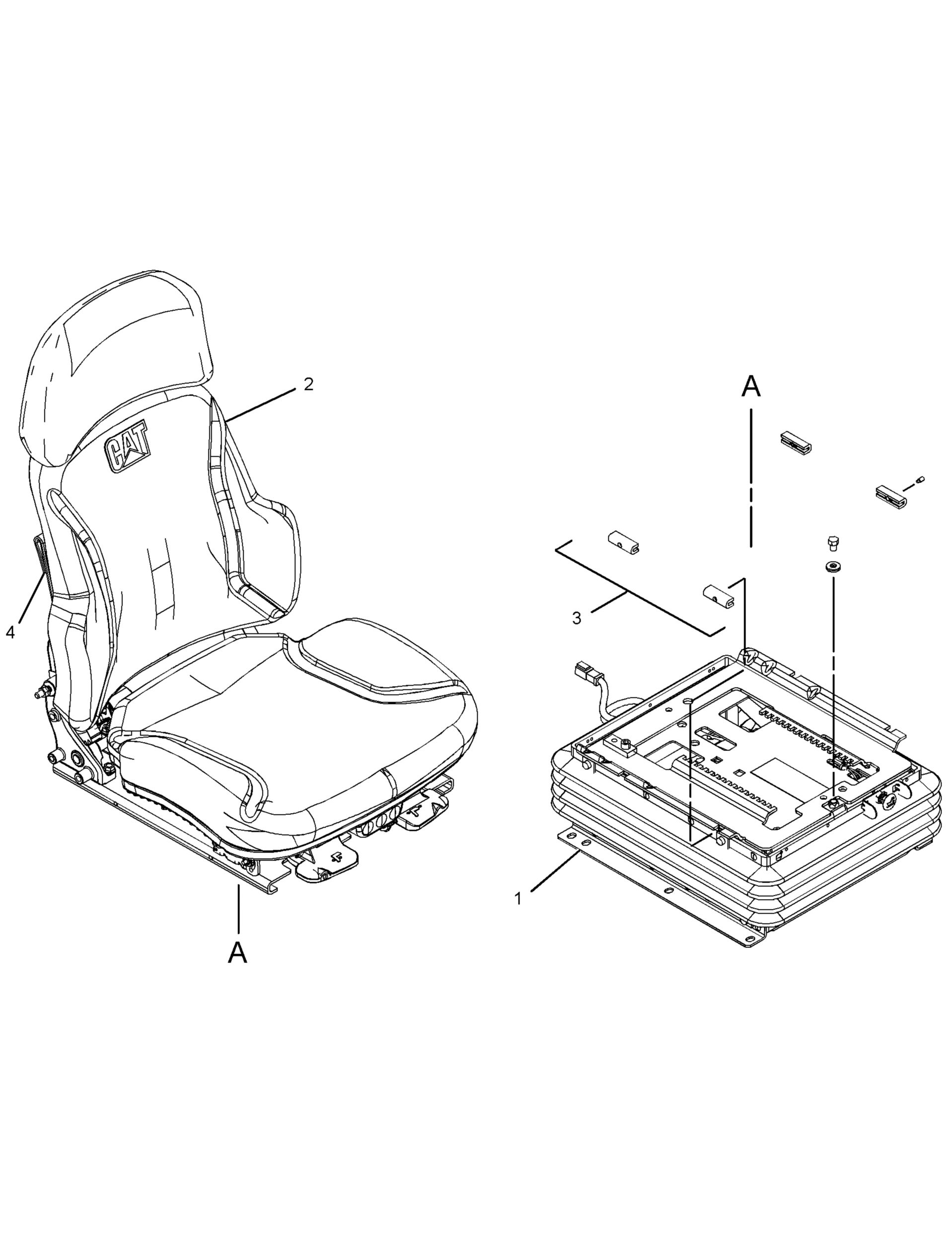 Сиденье подрессоренное