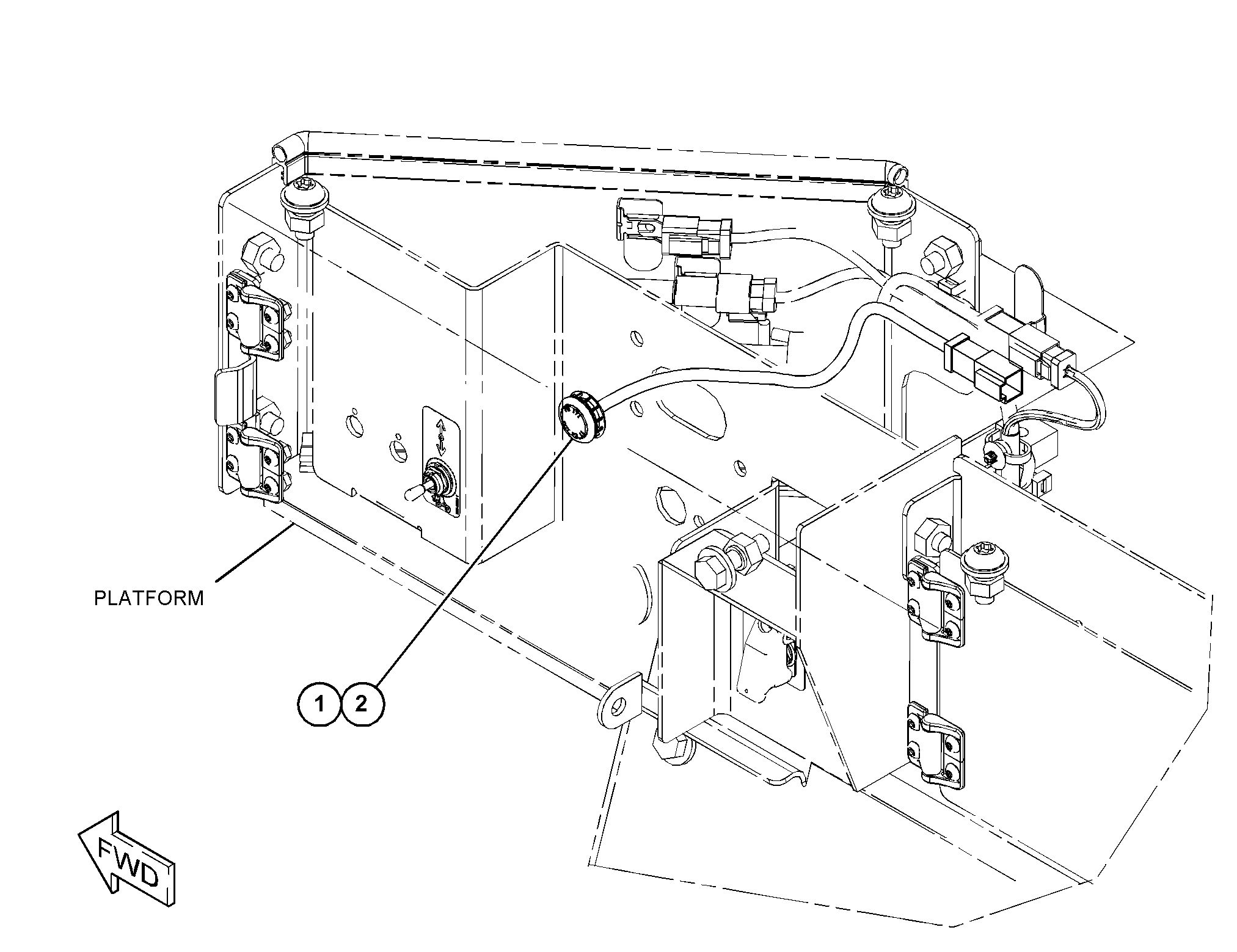 Основная лампа в сборе