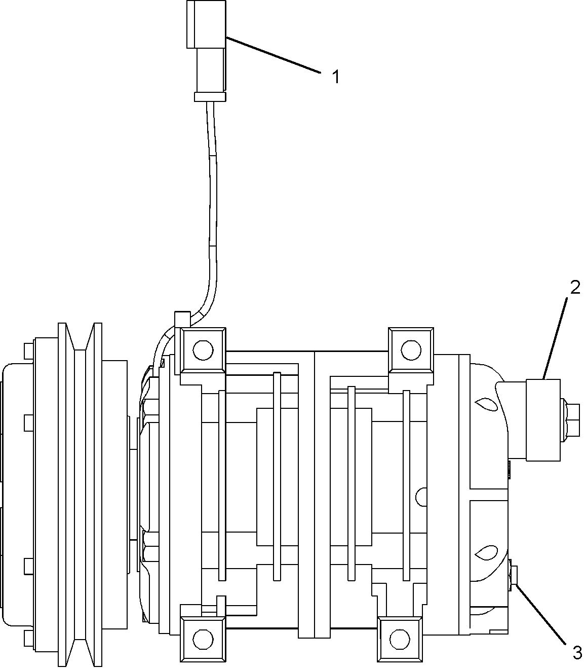 214-4302: Refrigerant Compressor | Cat® Parts Store