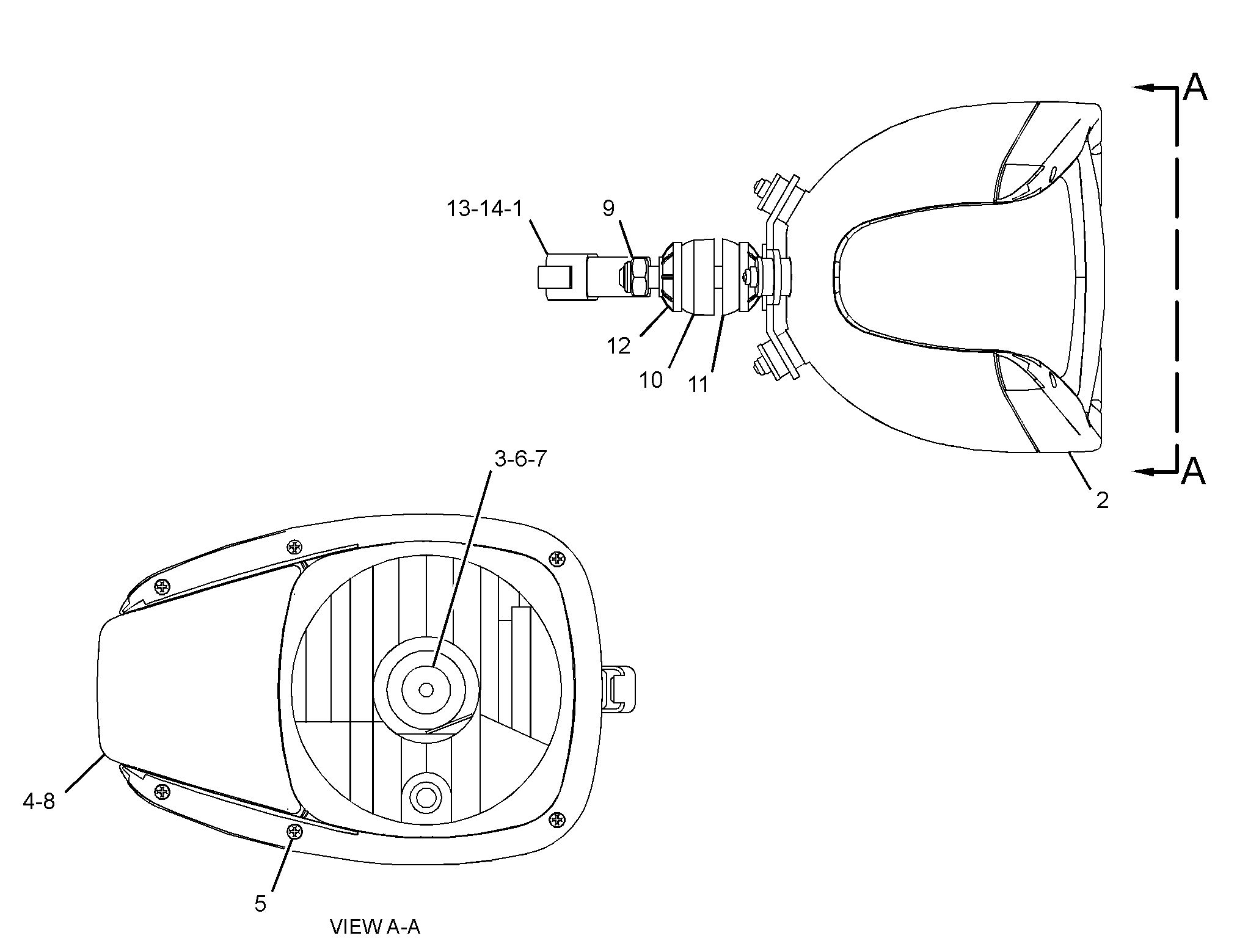 416-1086: Фара / указатель поворота