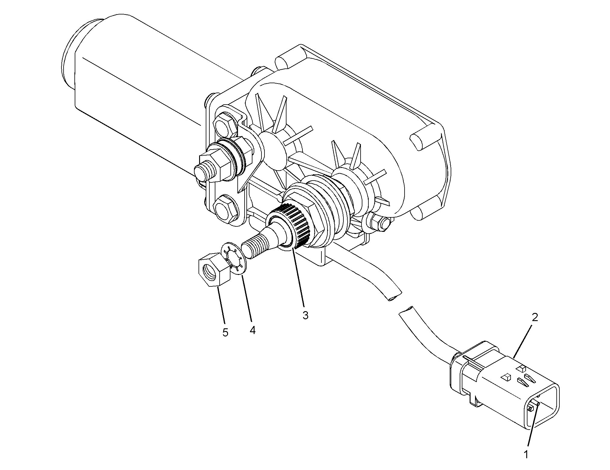 330-5023: ЭЛЕКТРОДВИГАТЕЛЬ СТЕКЛООЧИСТИТЕЛЯ