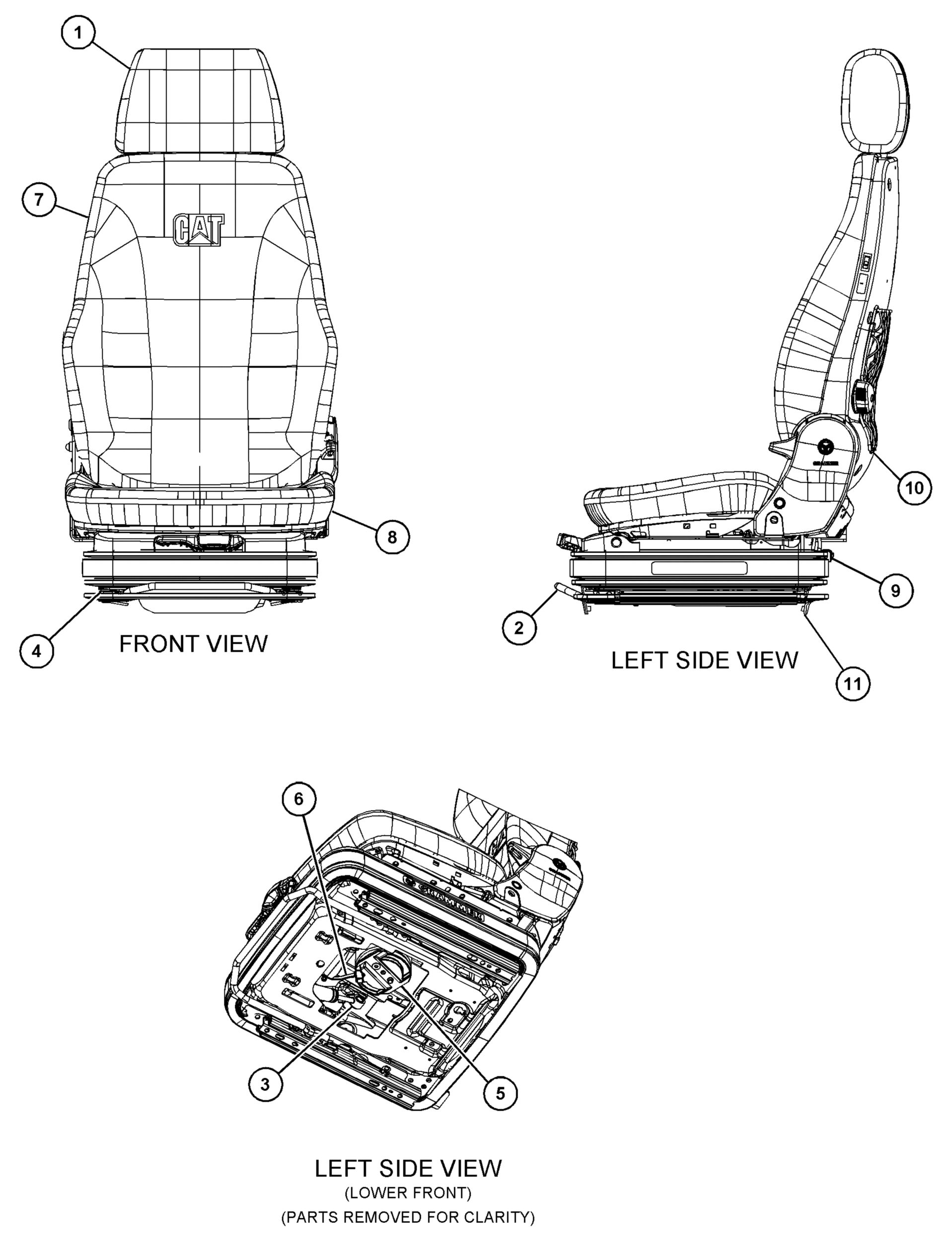 Сиденье в сборе