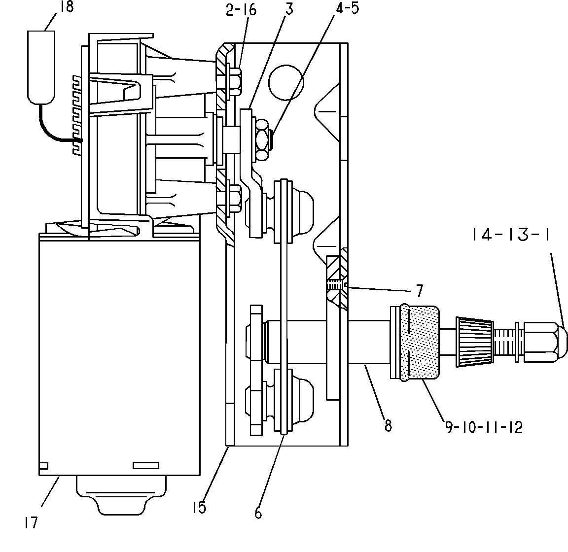 6T-7293: Стеклоочиститель в сборе