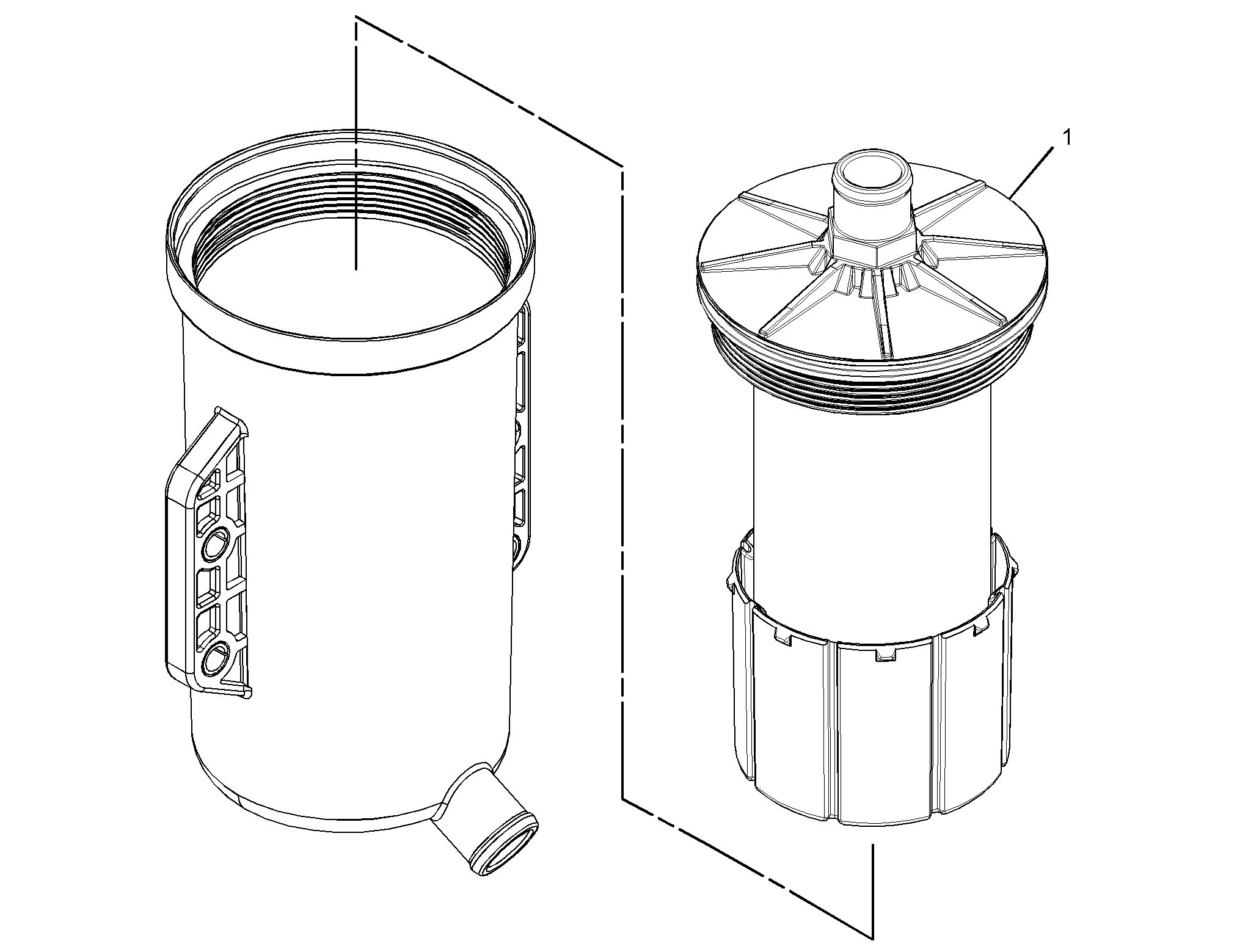 БЛОК ТОПЛИВНОГО ФИЛЬТРА