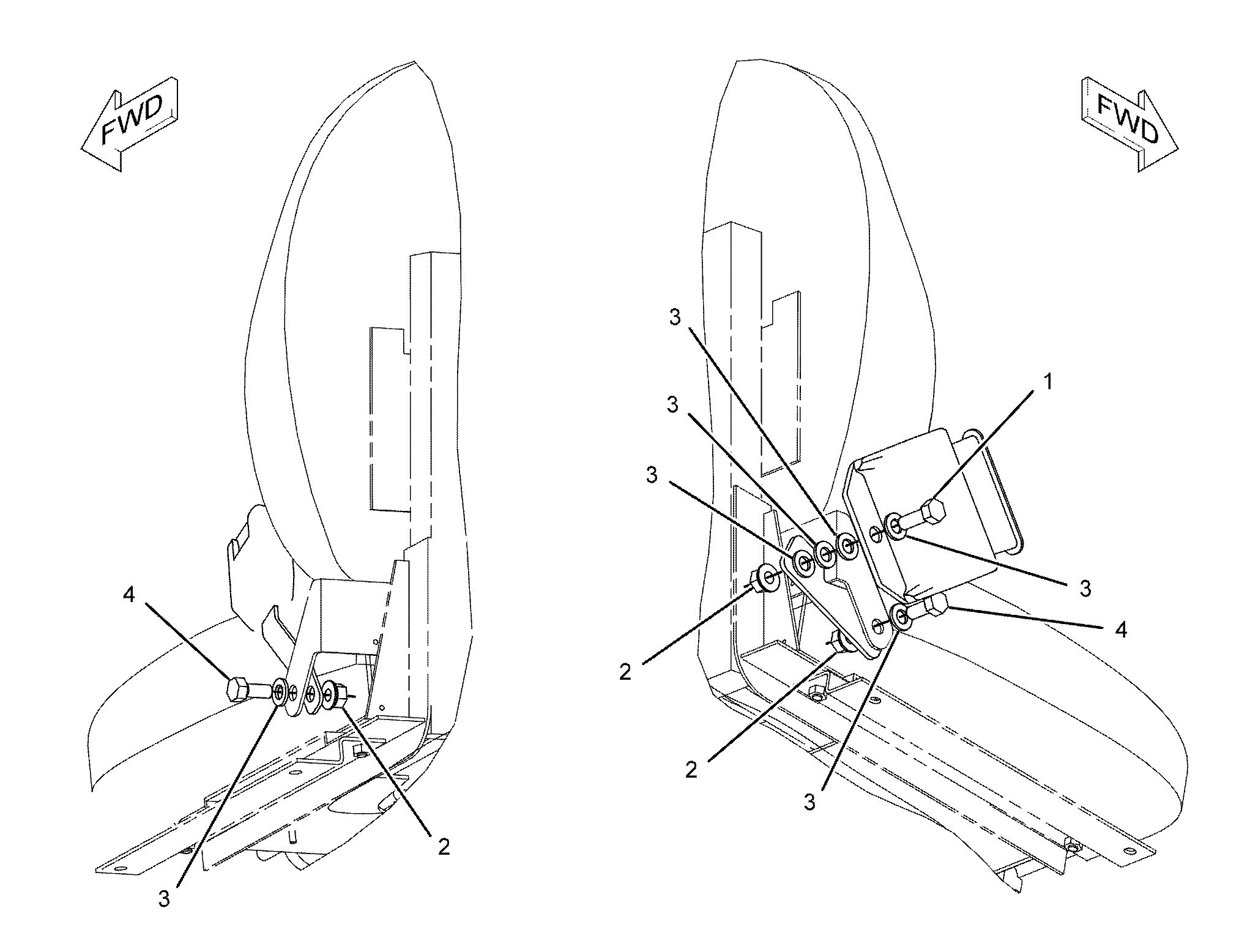 228-1597: БЛОК РЕМНЯ СИДЕНЬЯ