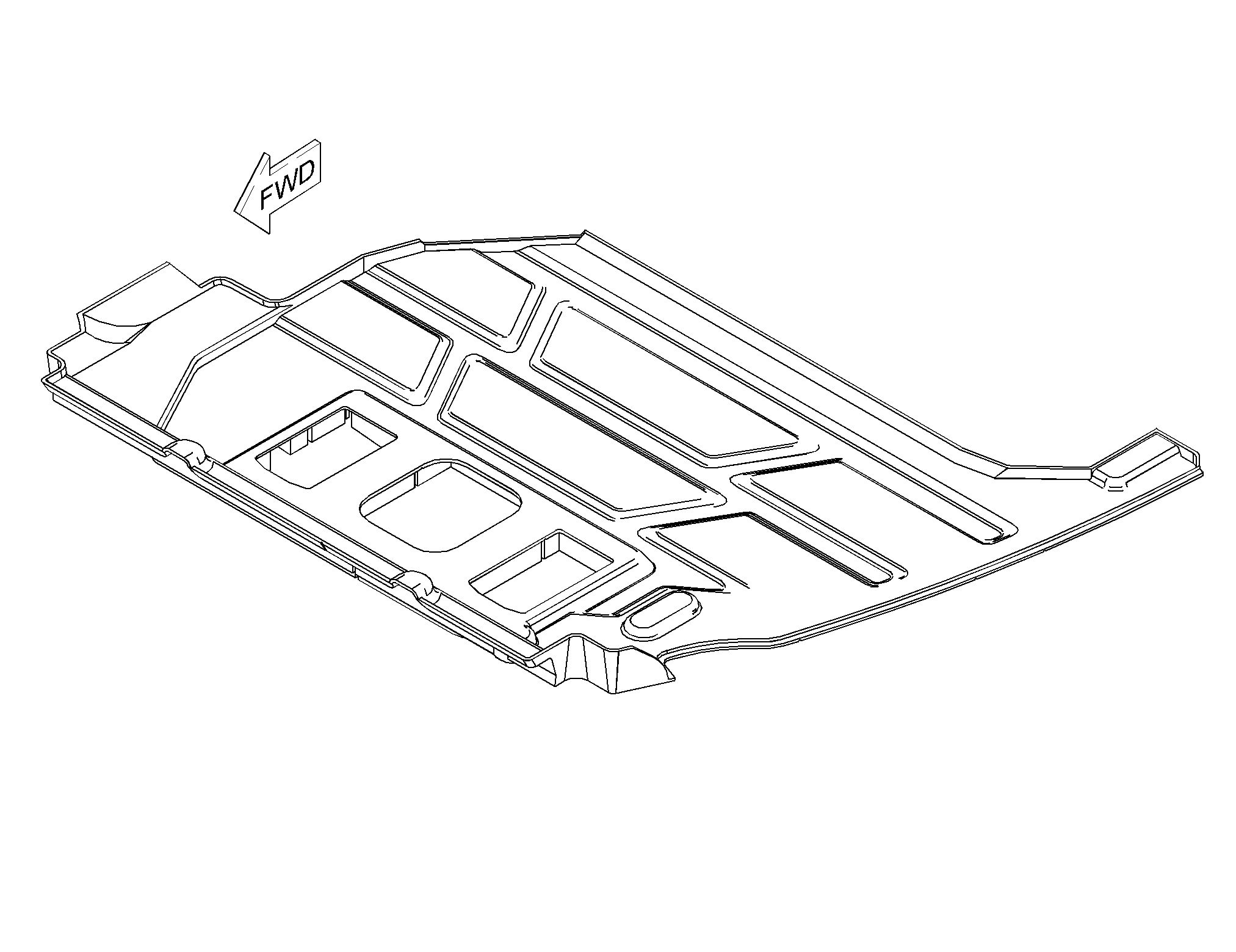 357-4084: Напольный коврик