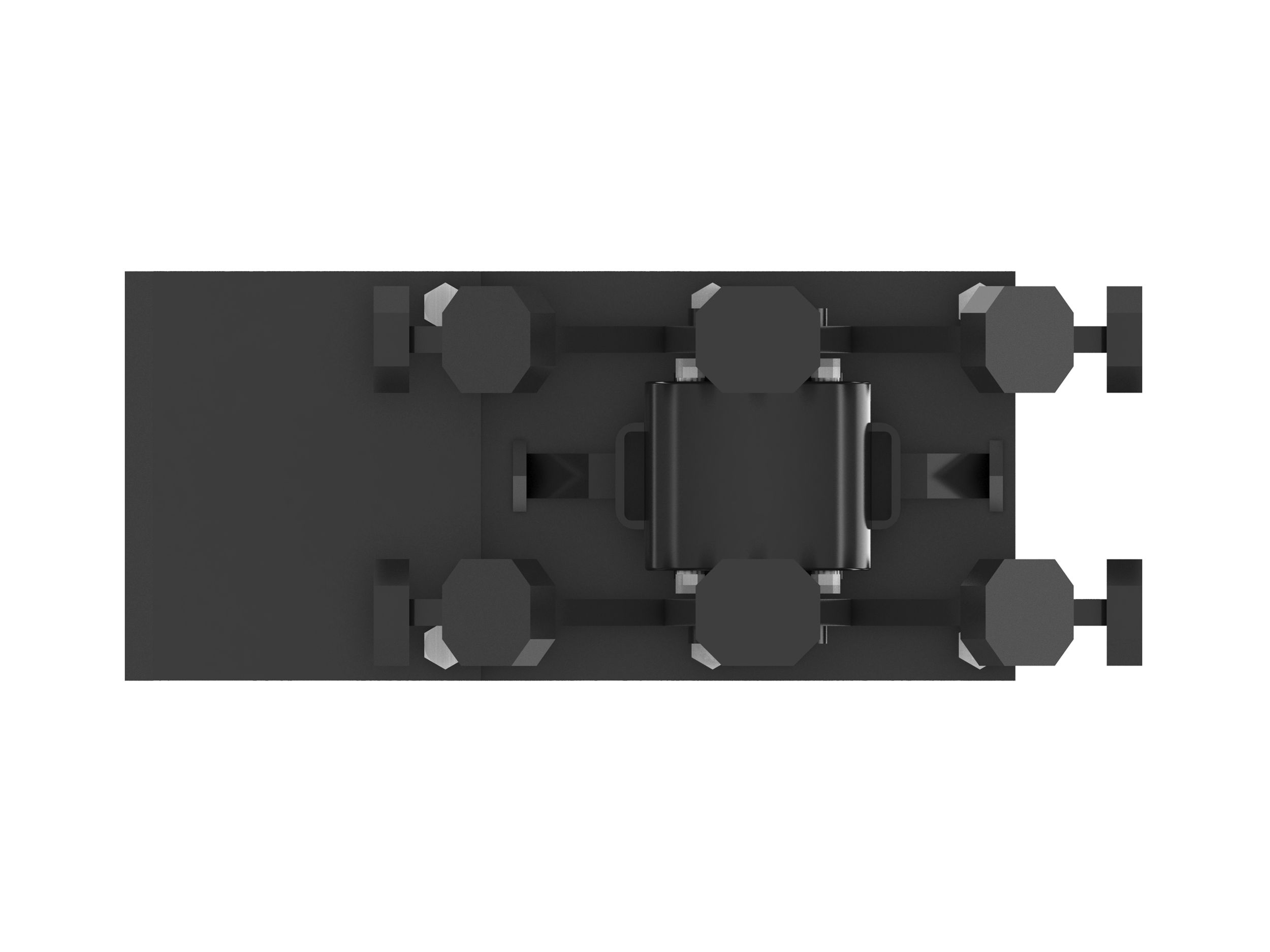 Уплотнительное колесо 305 мм (12 дюймов), 1 т, с креплением на пальцах