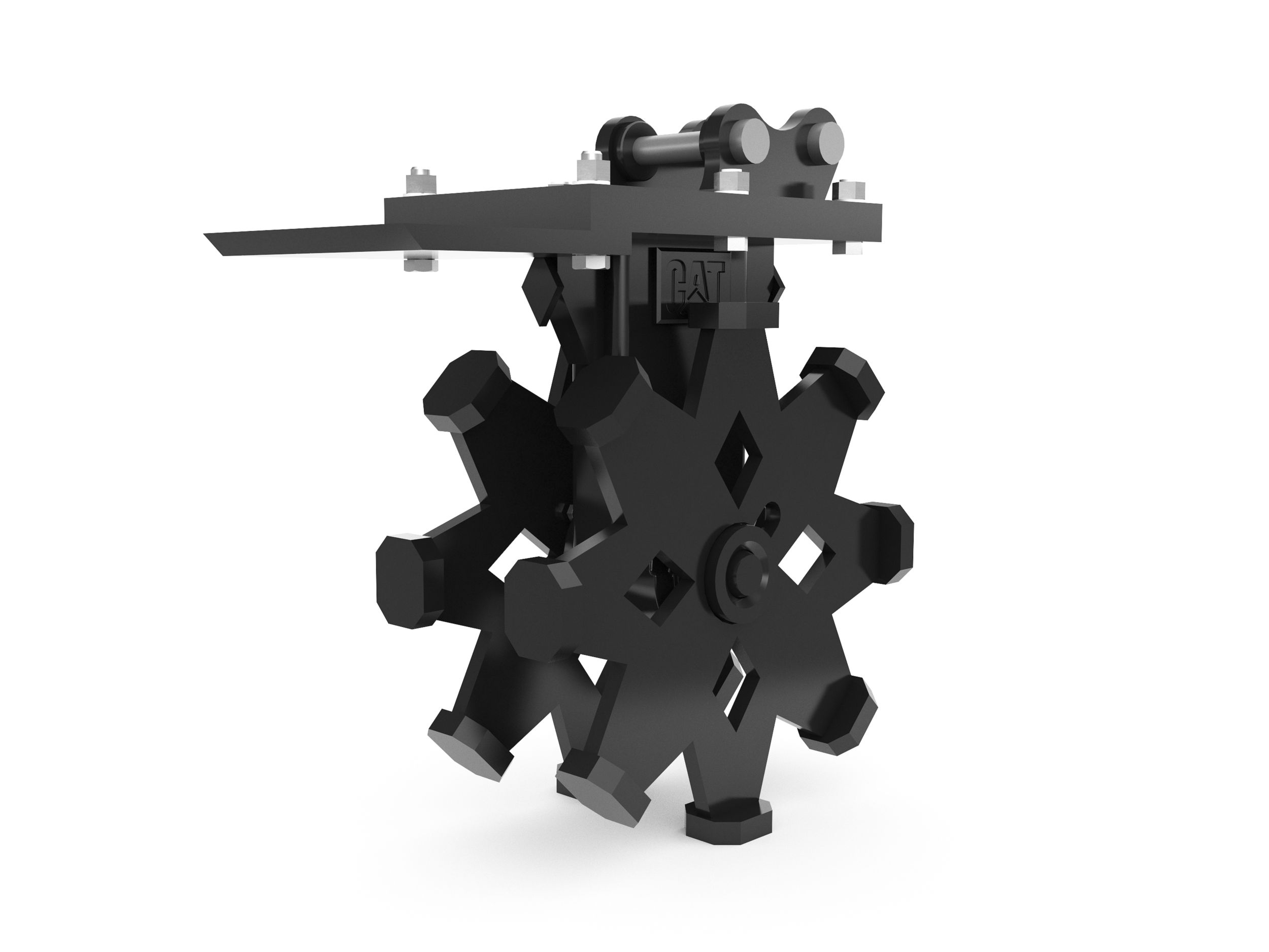 Уплотнительное колесо 305 мм (12 дюймов), 1 т, с креплением на пальцах