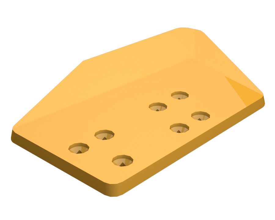 Горячекованый наконечник, правый