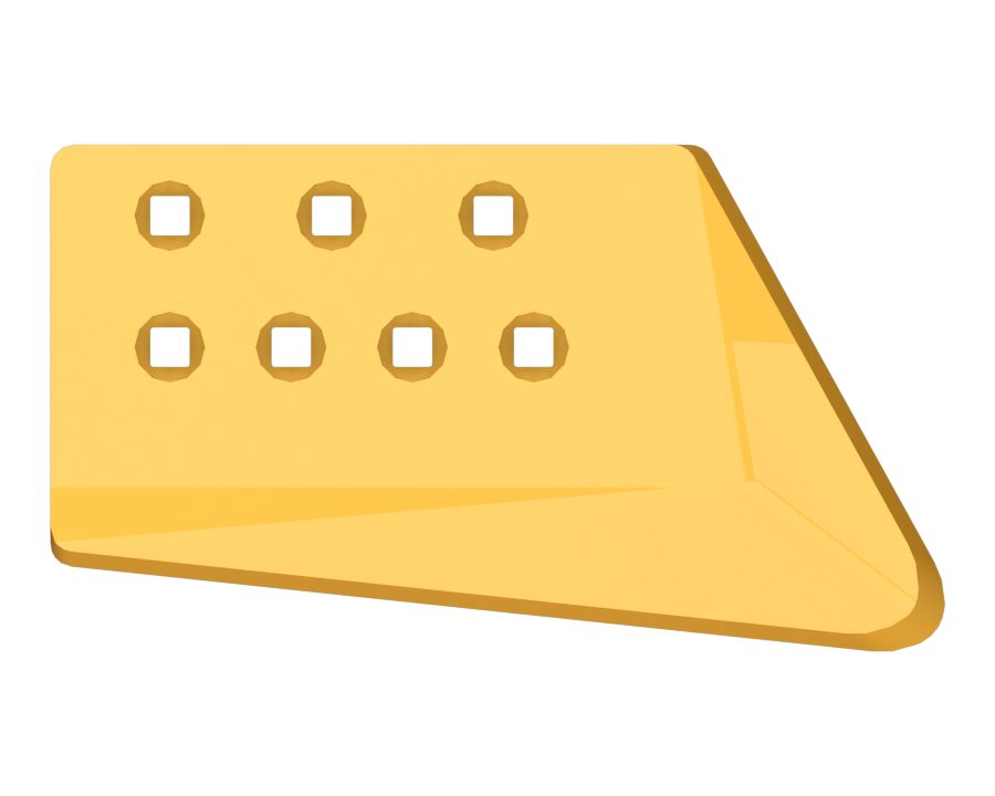 Горячекованый наконечник, левый