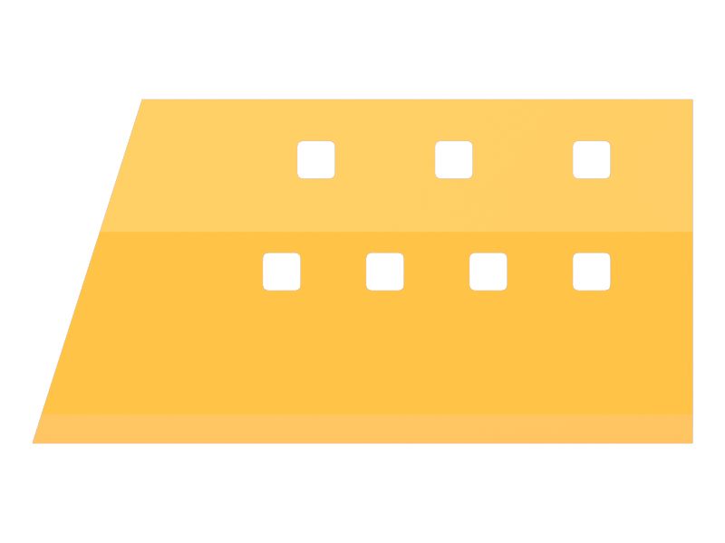 Накладка для ровного резания (левая)