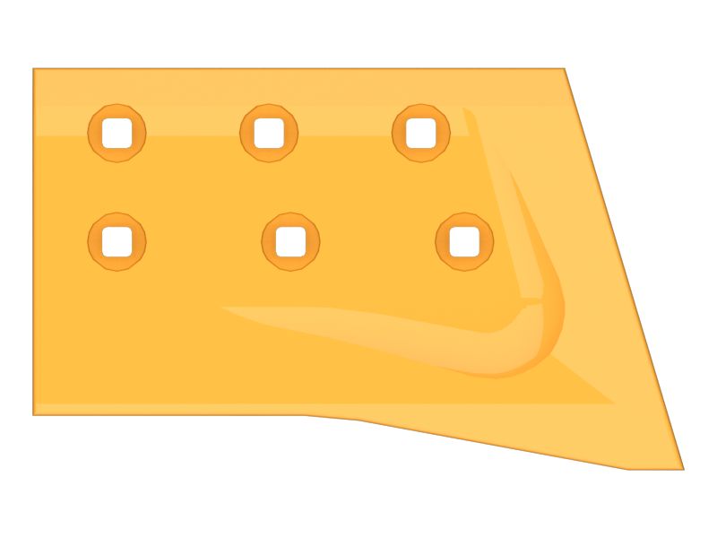 Концевая накладка общего назначения, левая