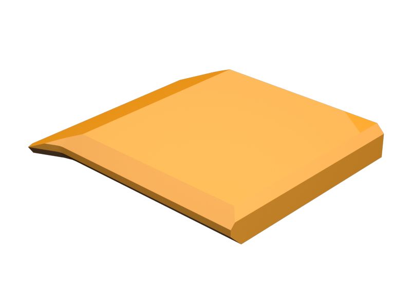 Угловой кожух, правый