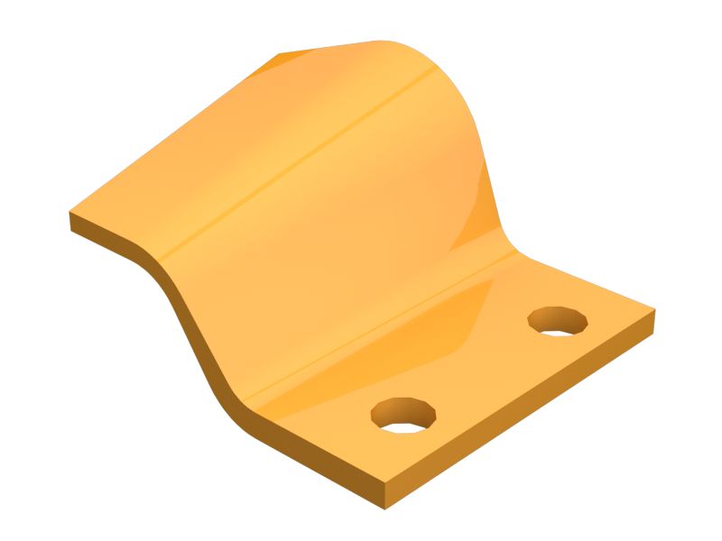 Правый зуб траншеекопателя шириной 89,3 мм