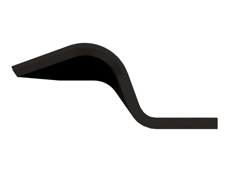 Левый зуб траншеекопателя, ширина 89,3 мм