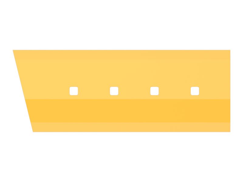 Накладки для ровного резания (правая)