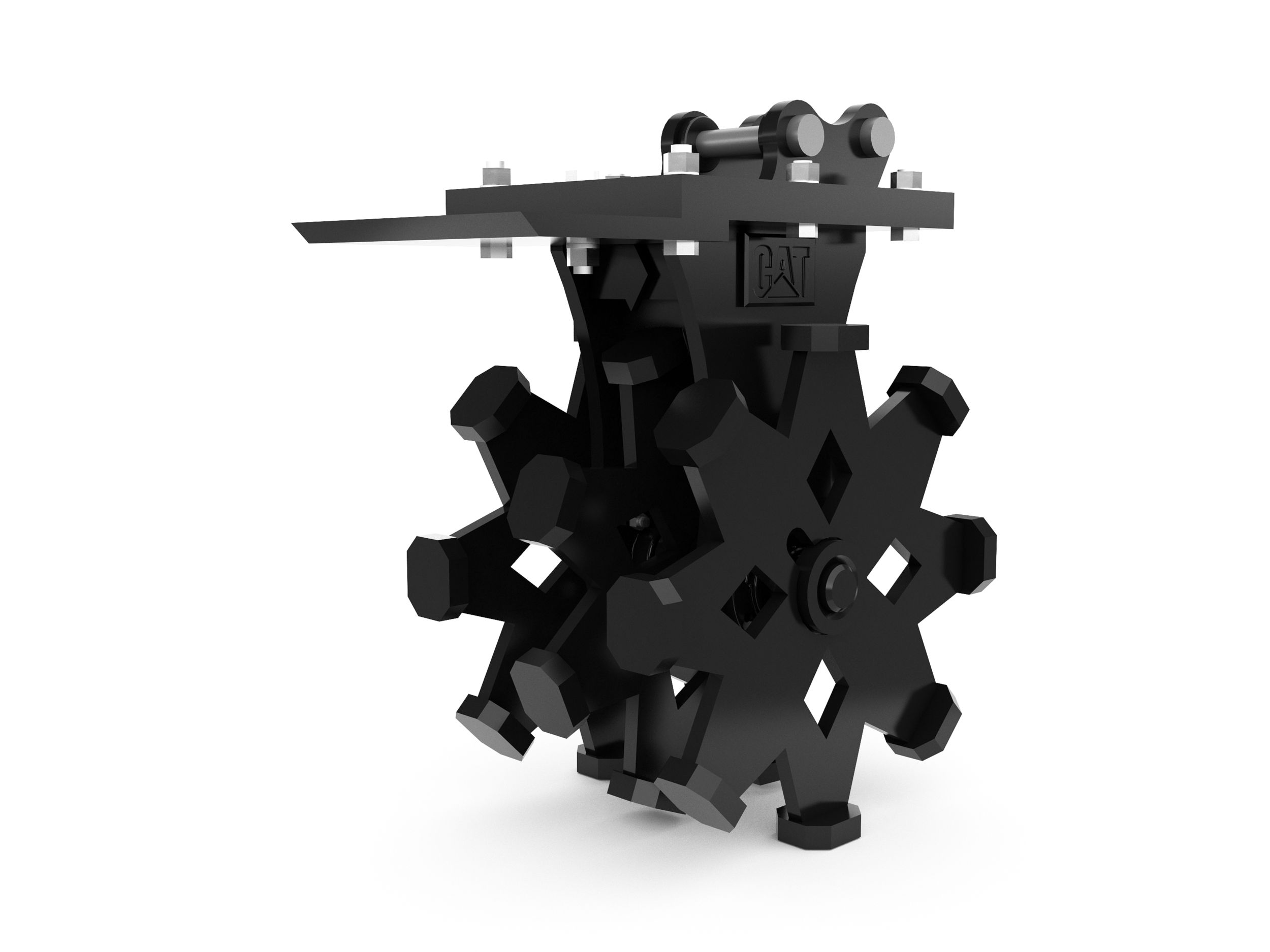 Уплотнительное колесо 406 мм (16 дюймов), крепление на пальцах, 1 т