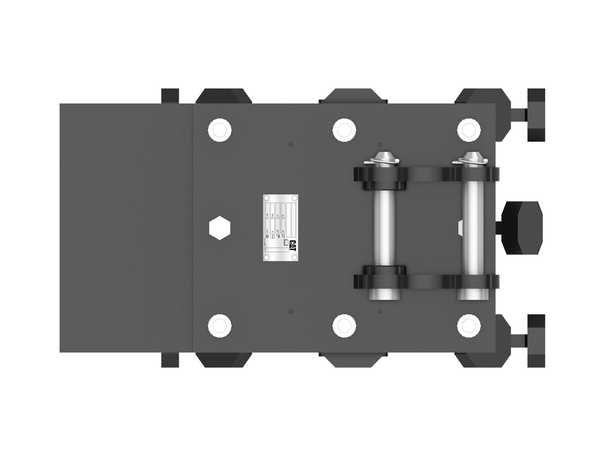 Уплотнительное колесо 406 мм (16 дюймов), крепление на пальцах, 1 т