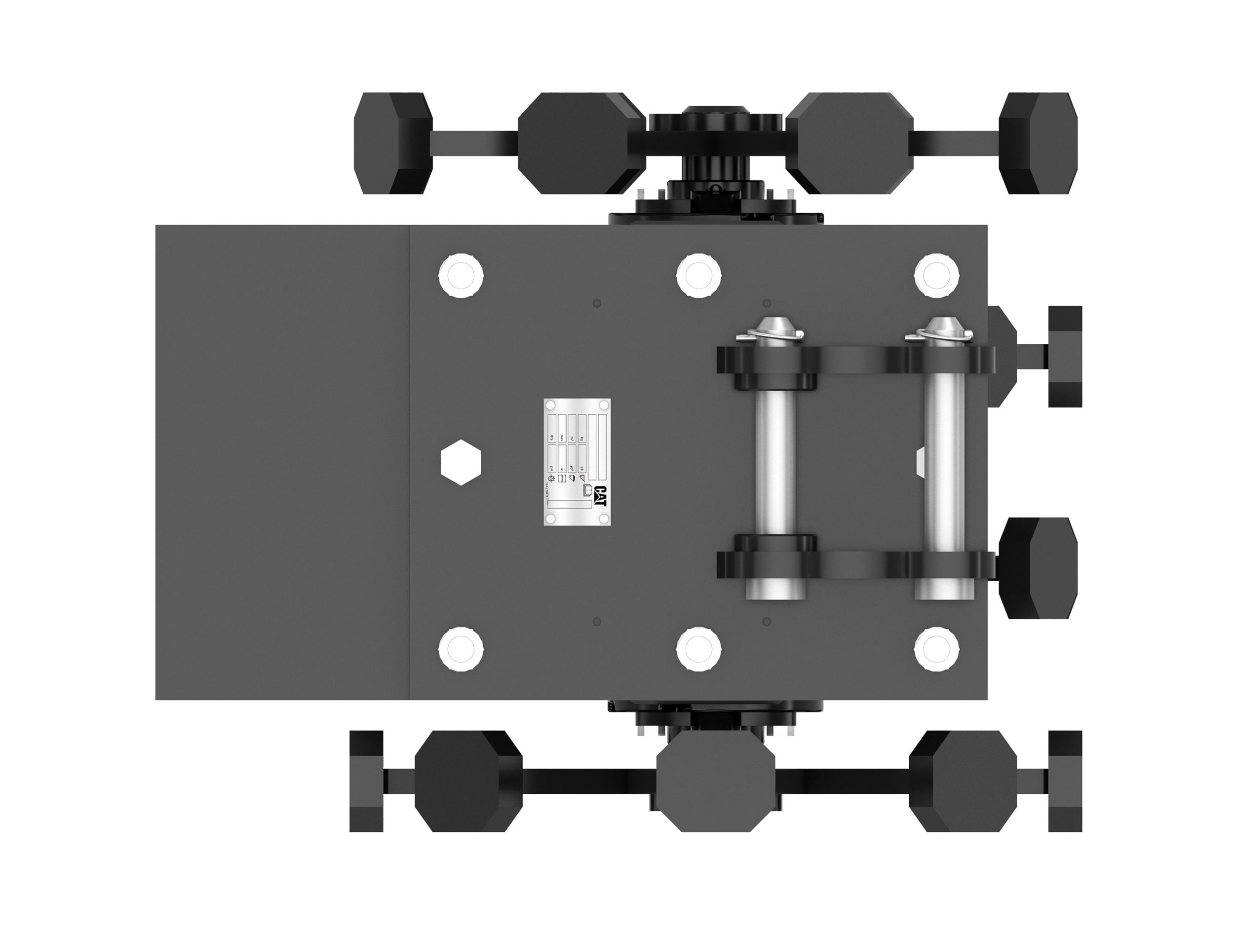 Уплотнительное колесо 559 мм (22 дюйма) 1 т, крепление на пальцах