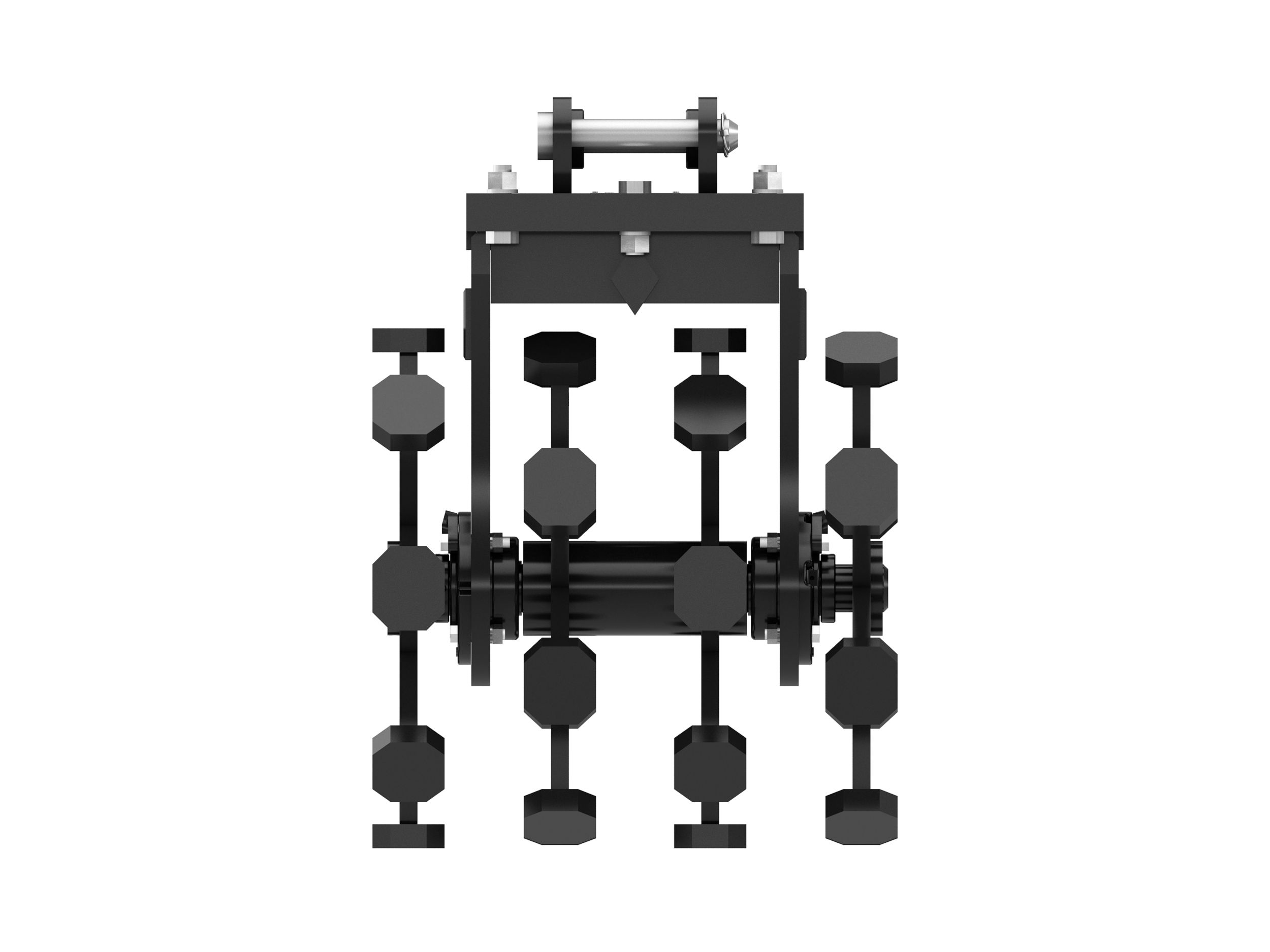 Уплотнительное колесо 559 мм (22 дюйма) 1 т, крепление на пальцах