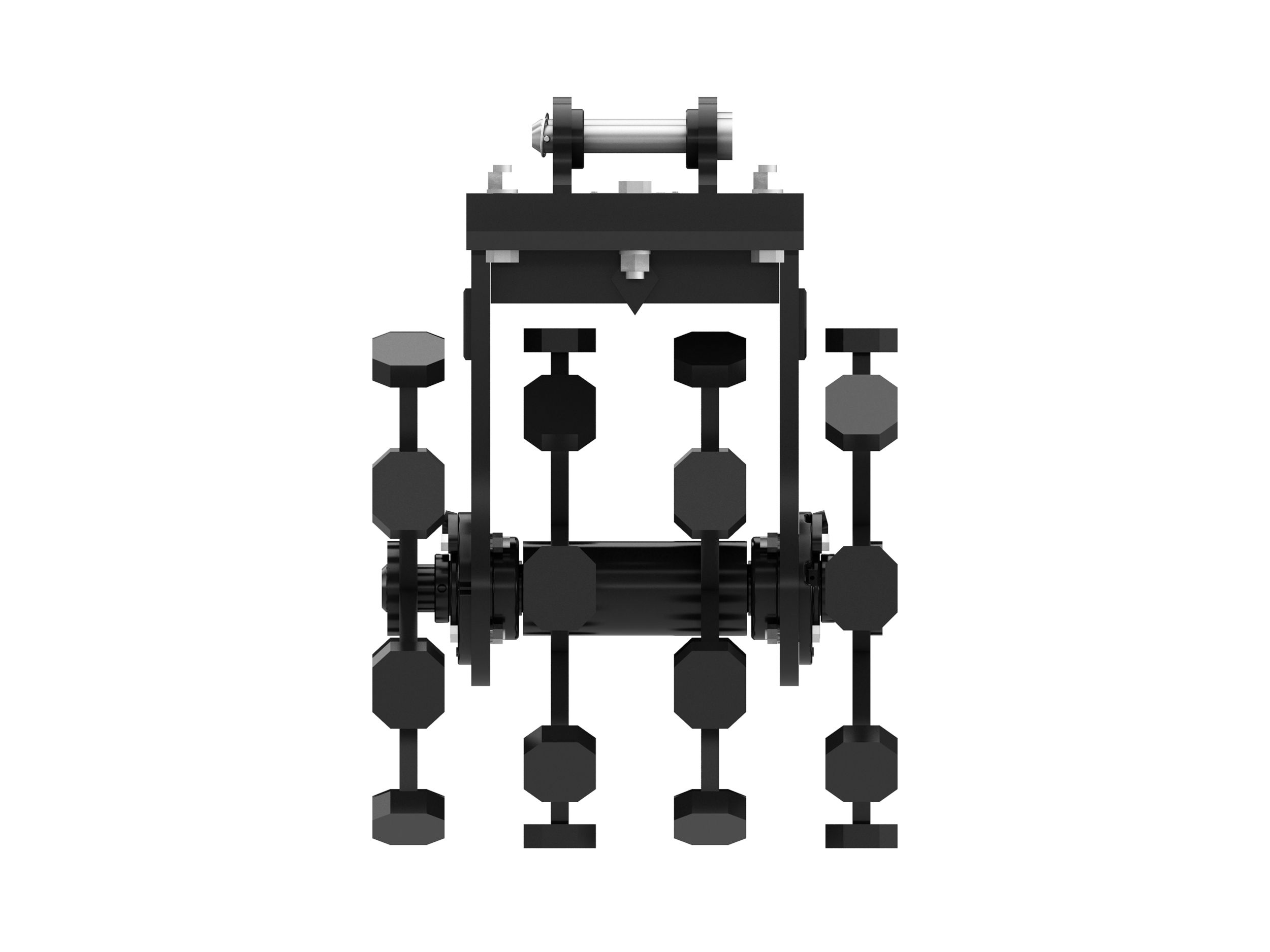 Уплотнительное колесо 559 мм (22 дюйма) 1 т, крепление на пальцах