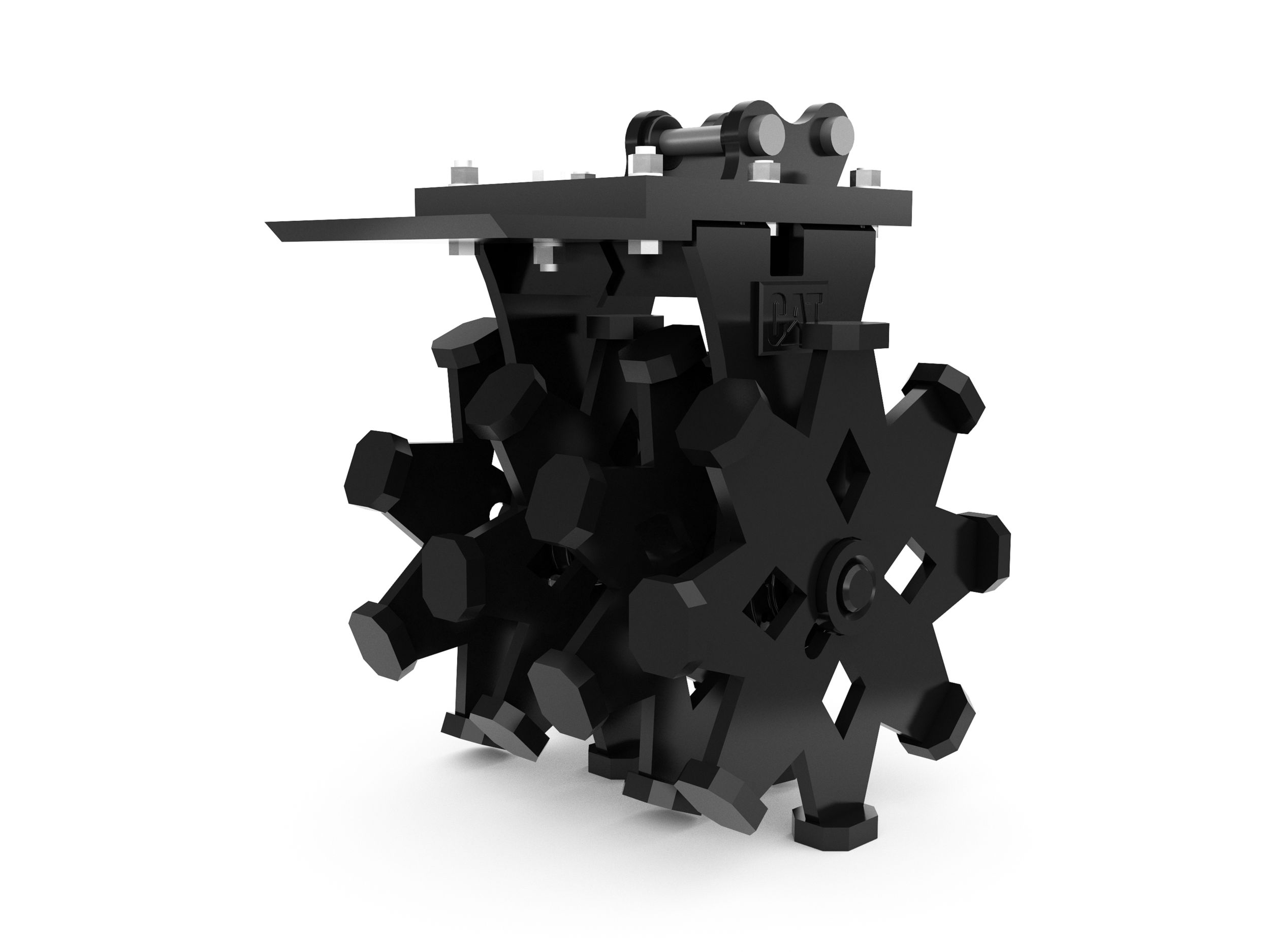 Уплотнительное колесо 559 мм (22 дюйма) 1 т, крепление на пальцах