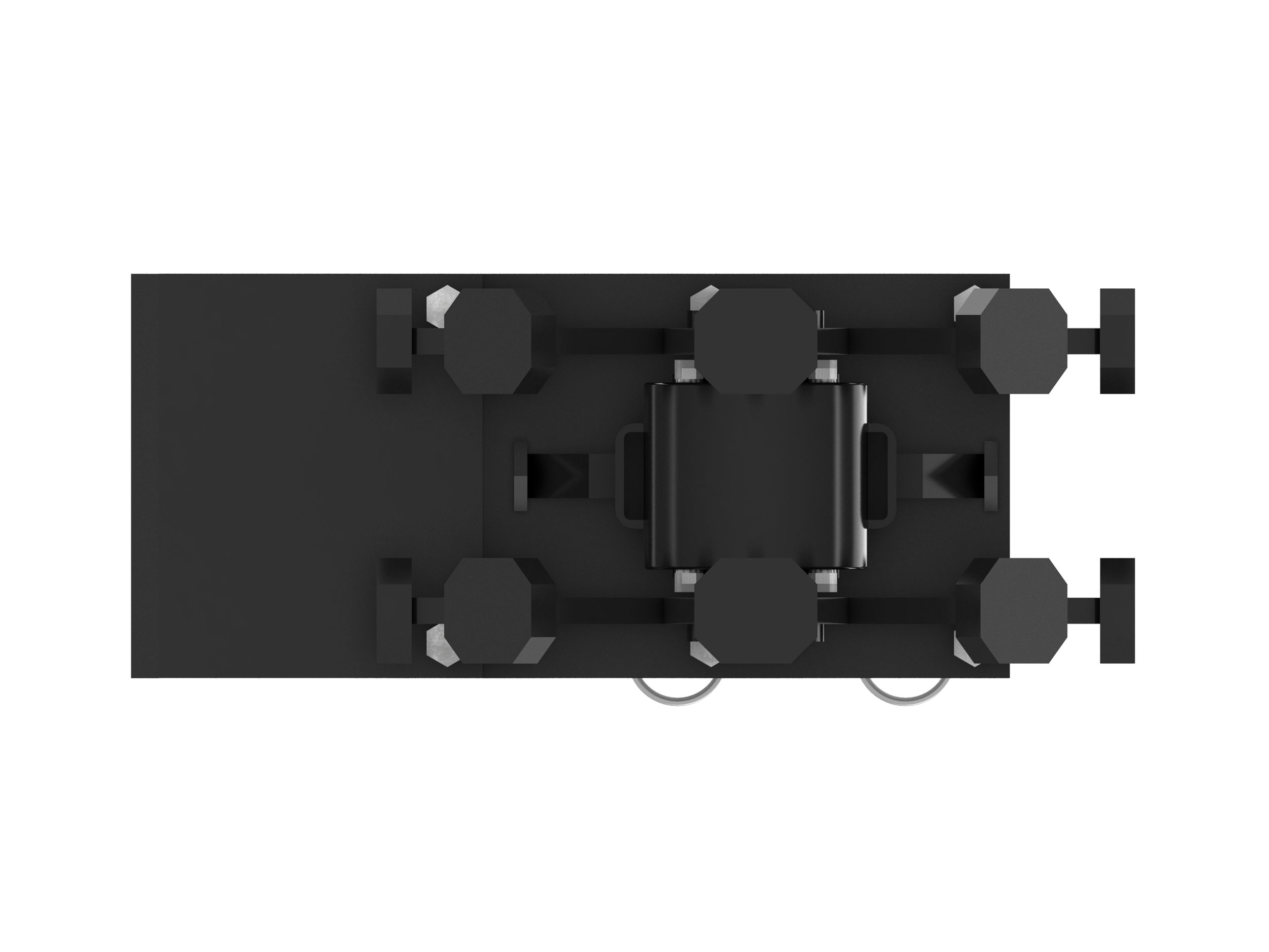 Уплотнительное колесо 305 мм (12 дюймов), 2 т, с креплением на пальцах