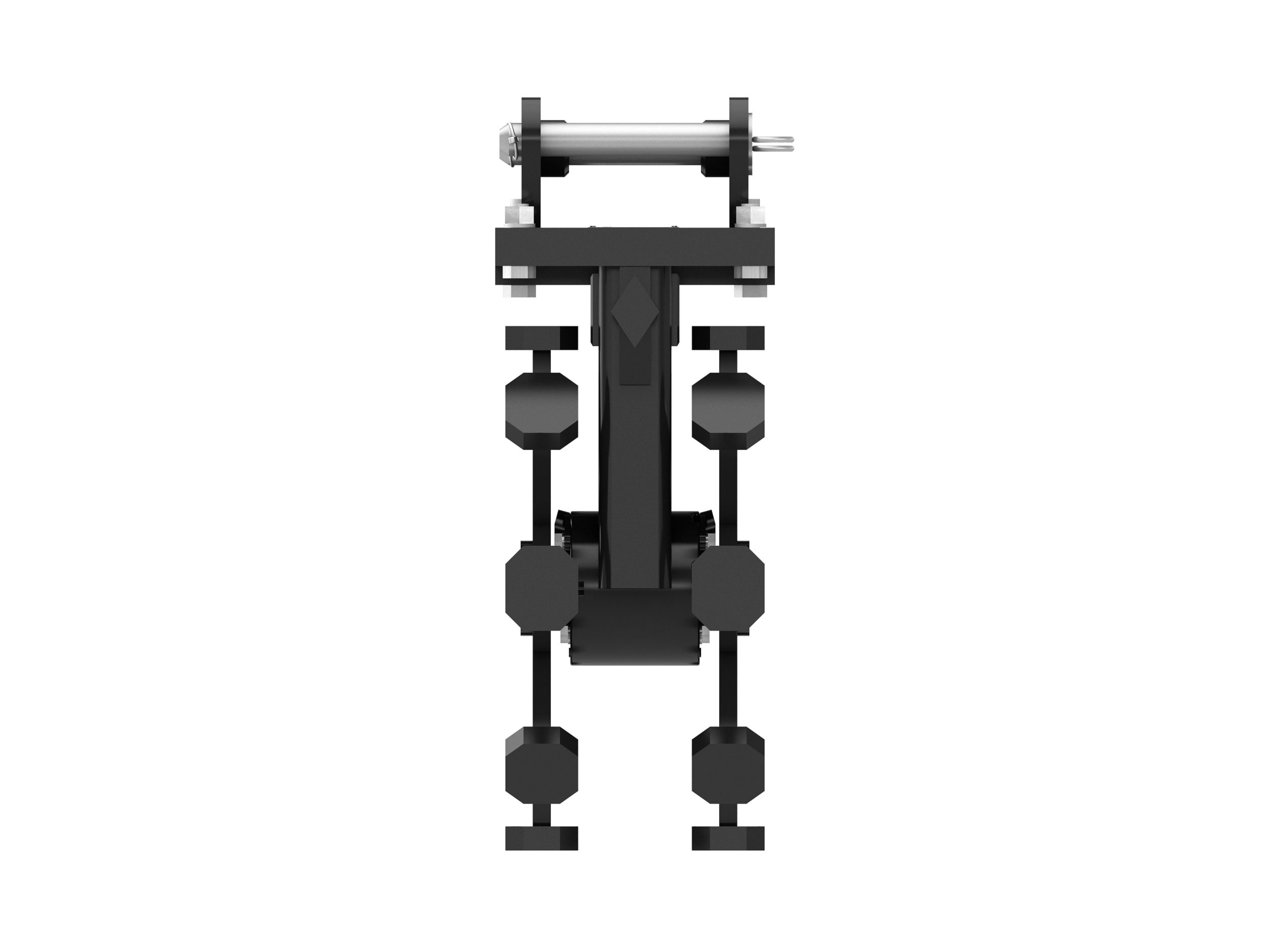Уплотнительное колесо 305 мм (12 дюймов), 2 т, с креплением на пальцах
