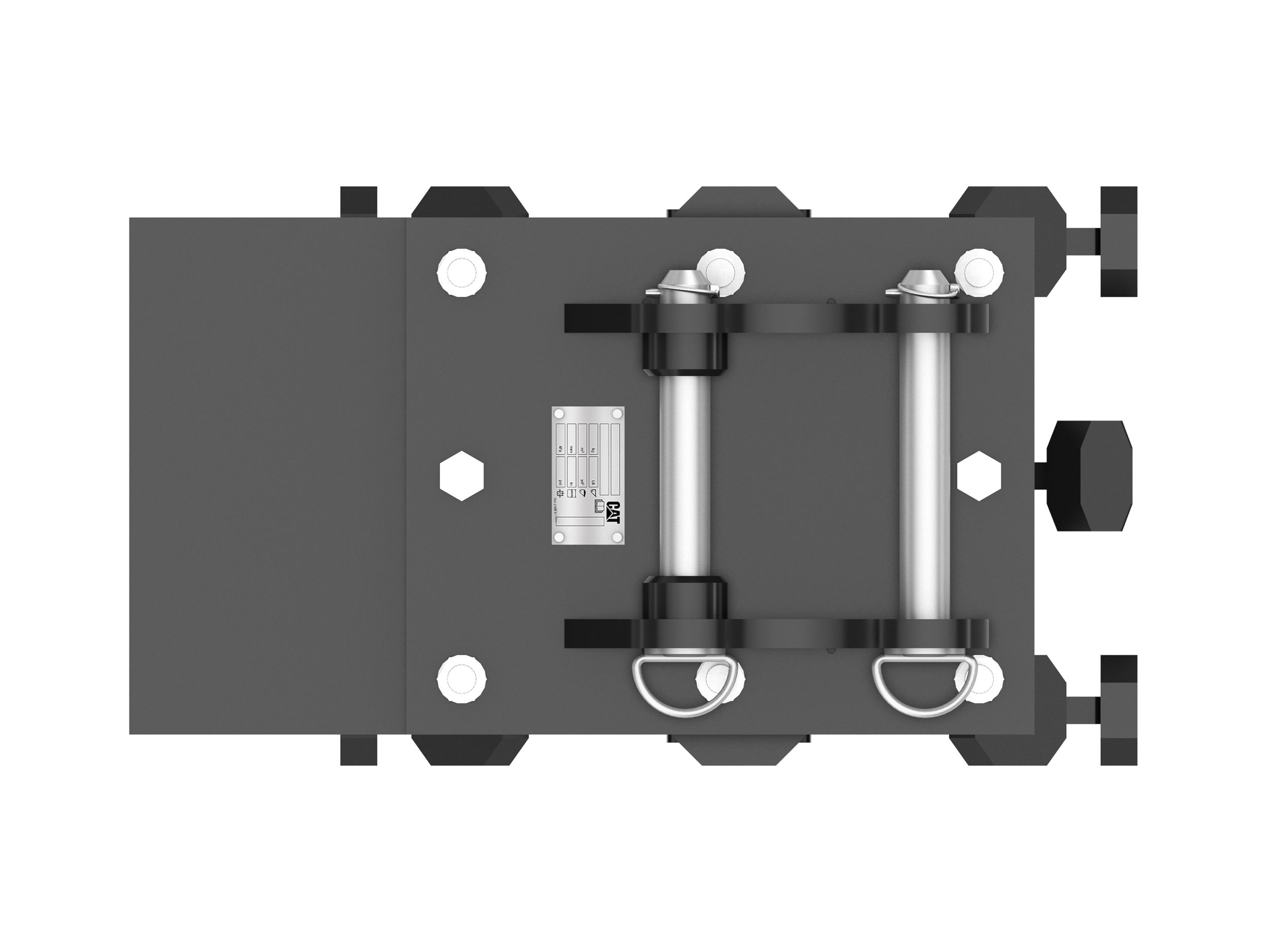 Уплотнительное колесо 406 мм (16 дюймов), крепление на пальцах, 2 т