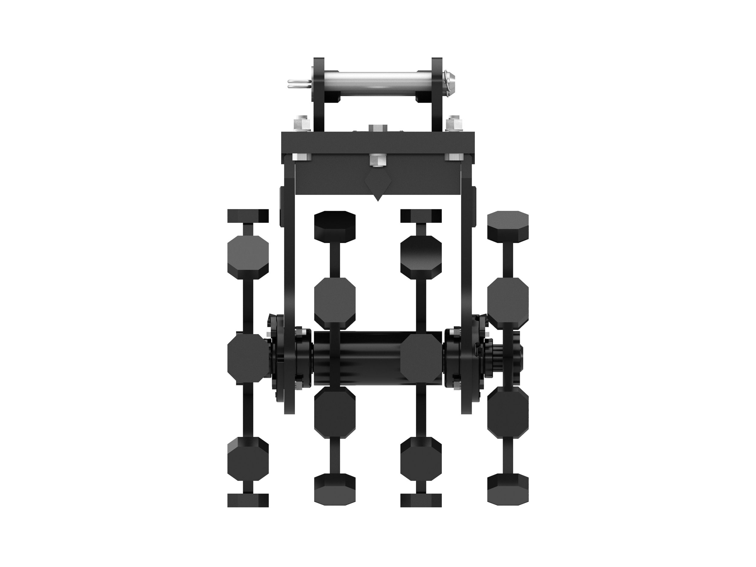 Уплотнительное колесо 559 мм (22 дюйма) 2 т, крепление на пальцах
