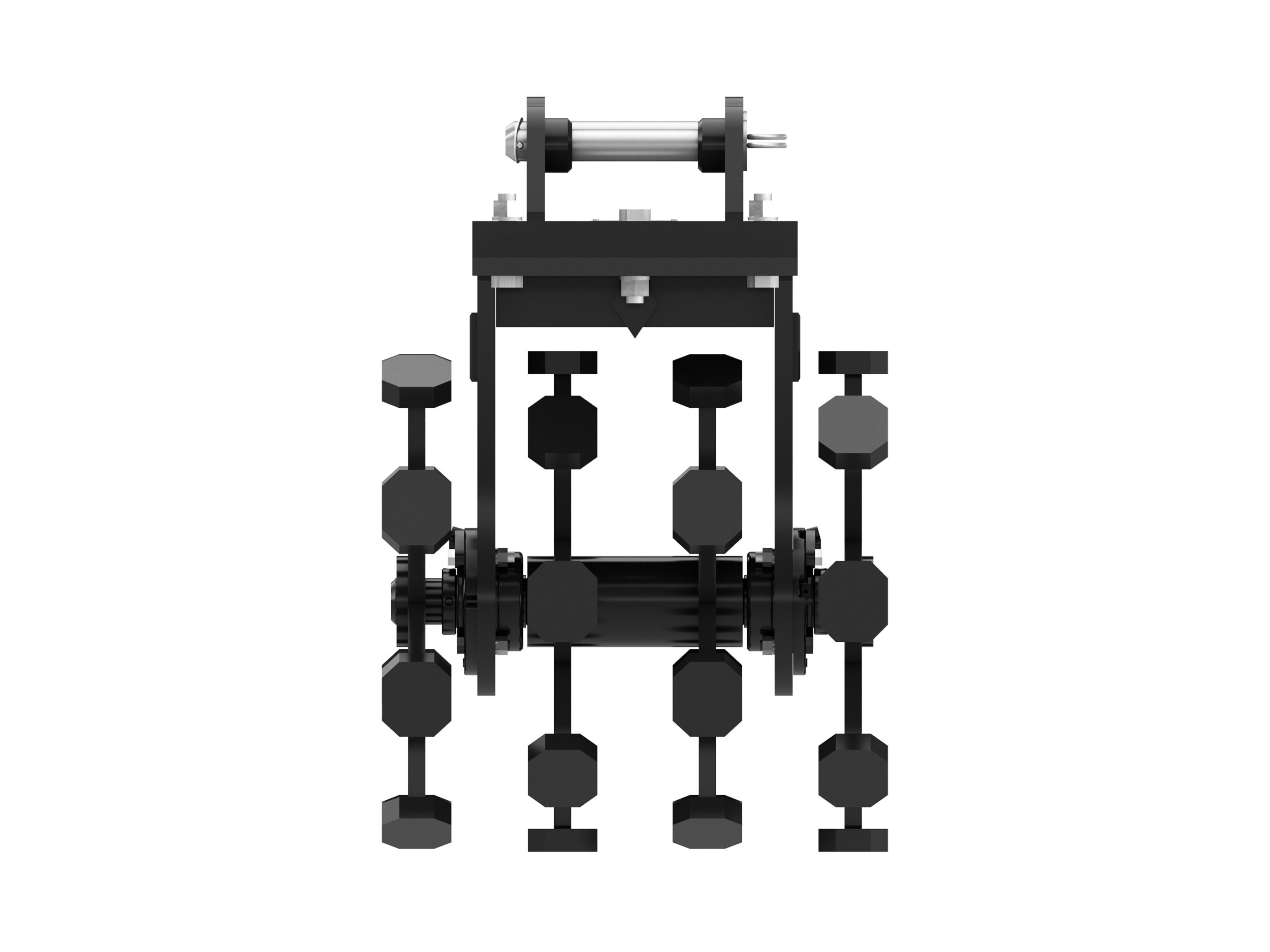 Уплотнительное колесо 559 мм (22 дюйма) 2 т, крепление на пальцах