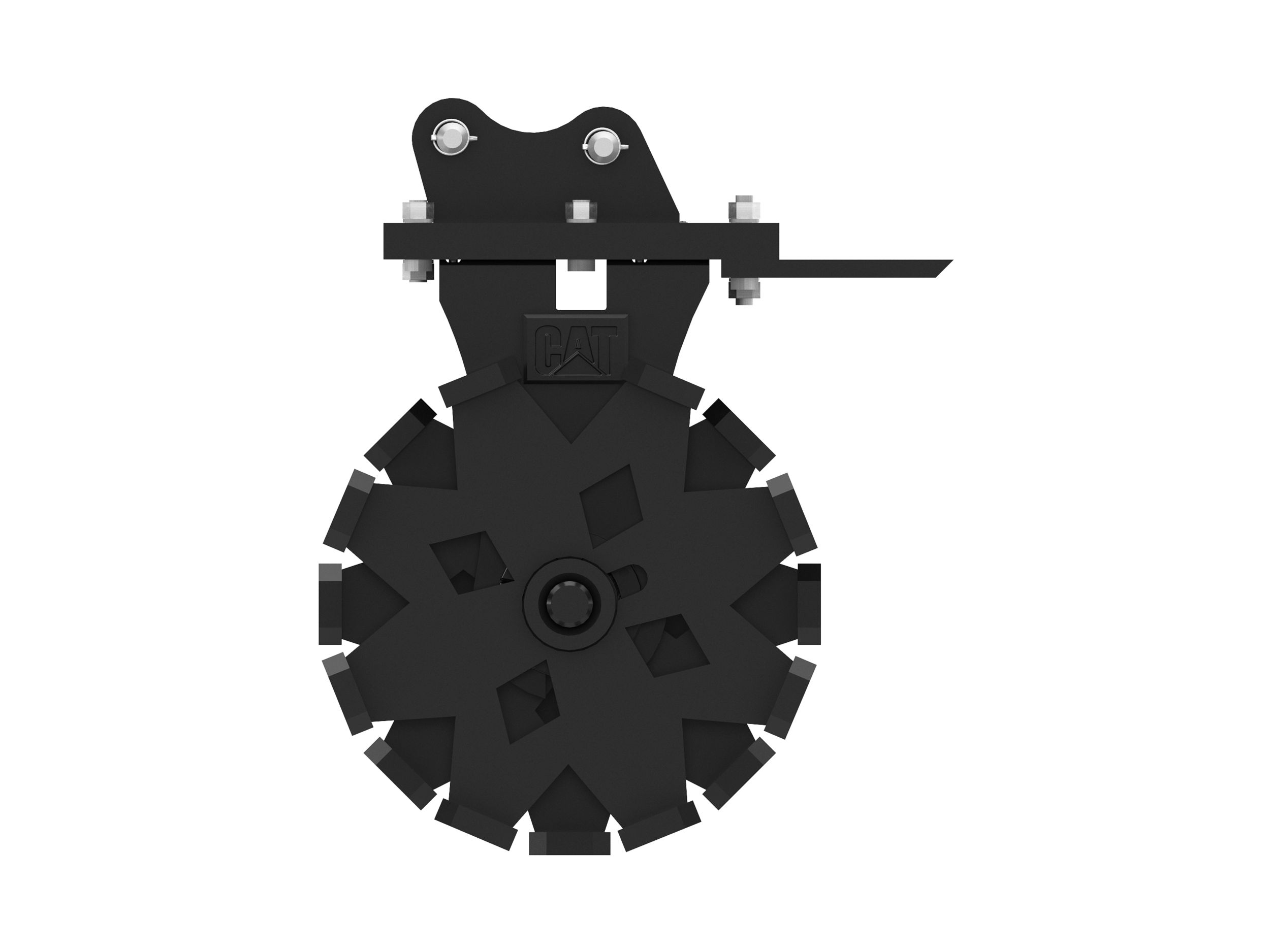 Уплотнительное колесо 559 мм (22 дюйма) 2 т, крепление на пальцах