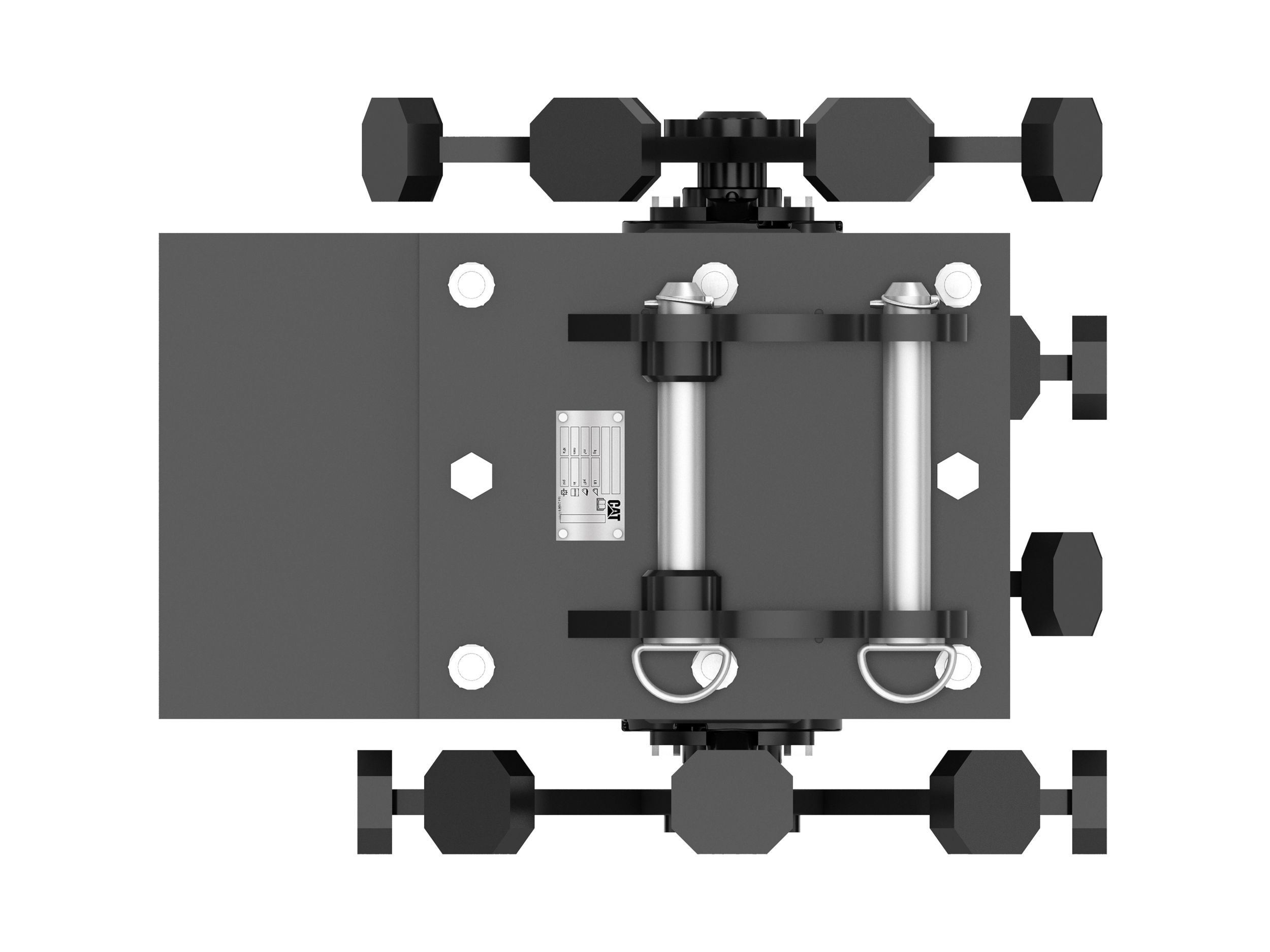 Уплотнительное колесо 559 мм (22 дюйма) 2 т, крепление на пальцах