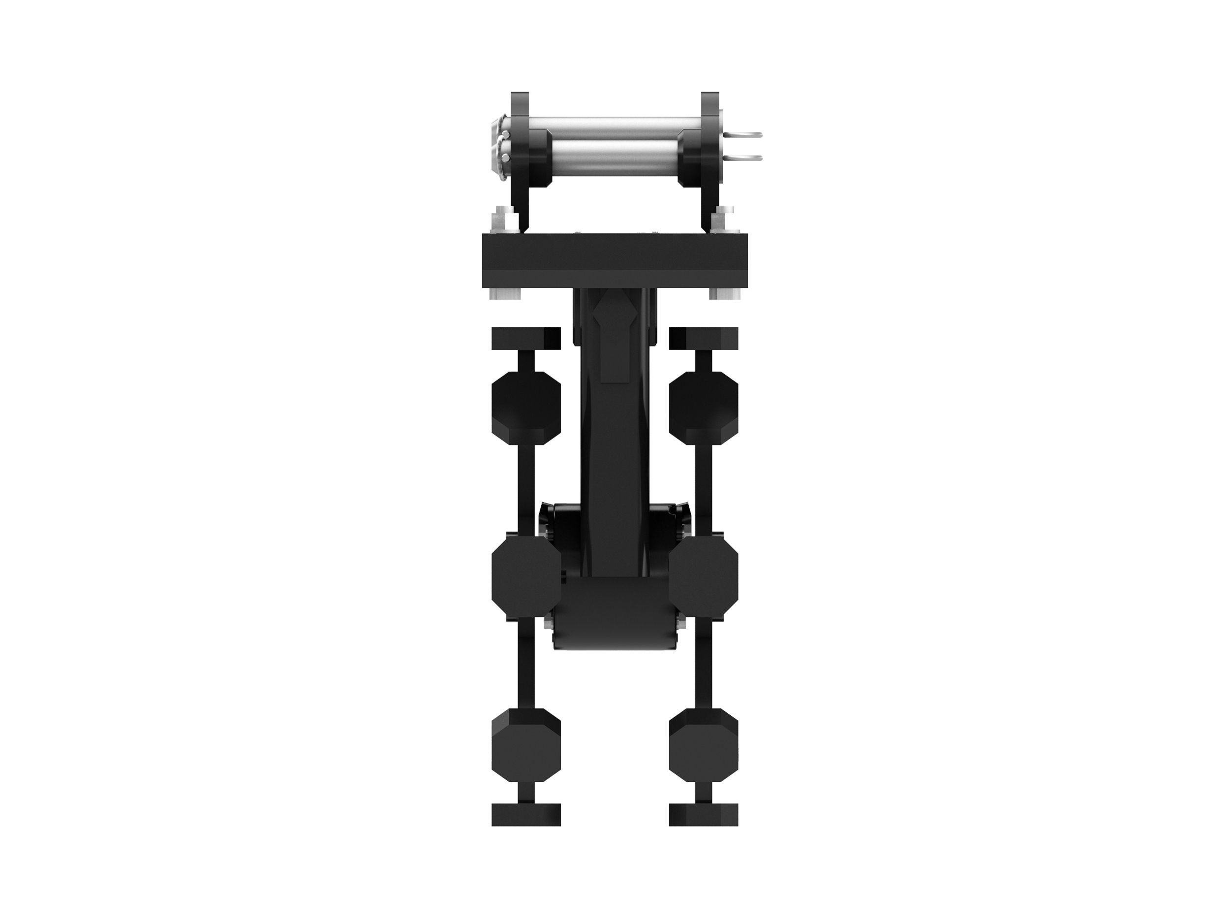 Уплотнительное колесо 305 мм (12 дюймов), 3–4 т, с креплением на пальцах