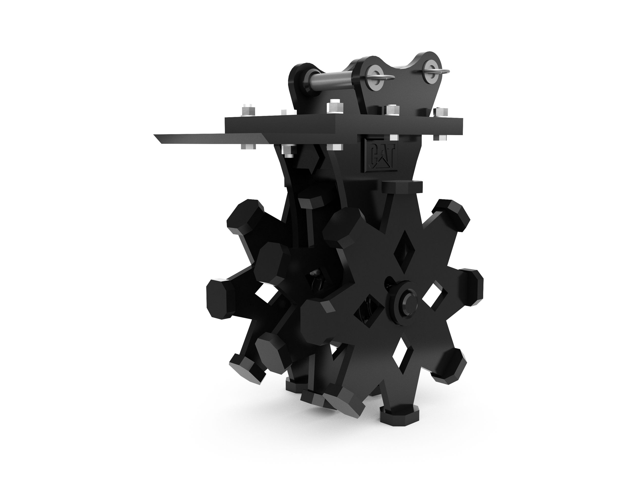 Уплотнительное колесо 406 мм (16 дюймов), крепление на пальцах, 3–4 т