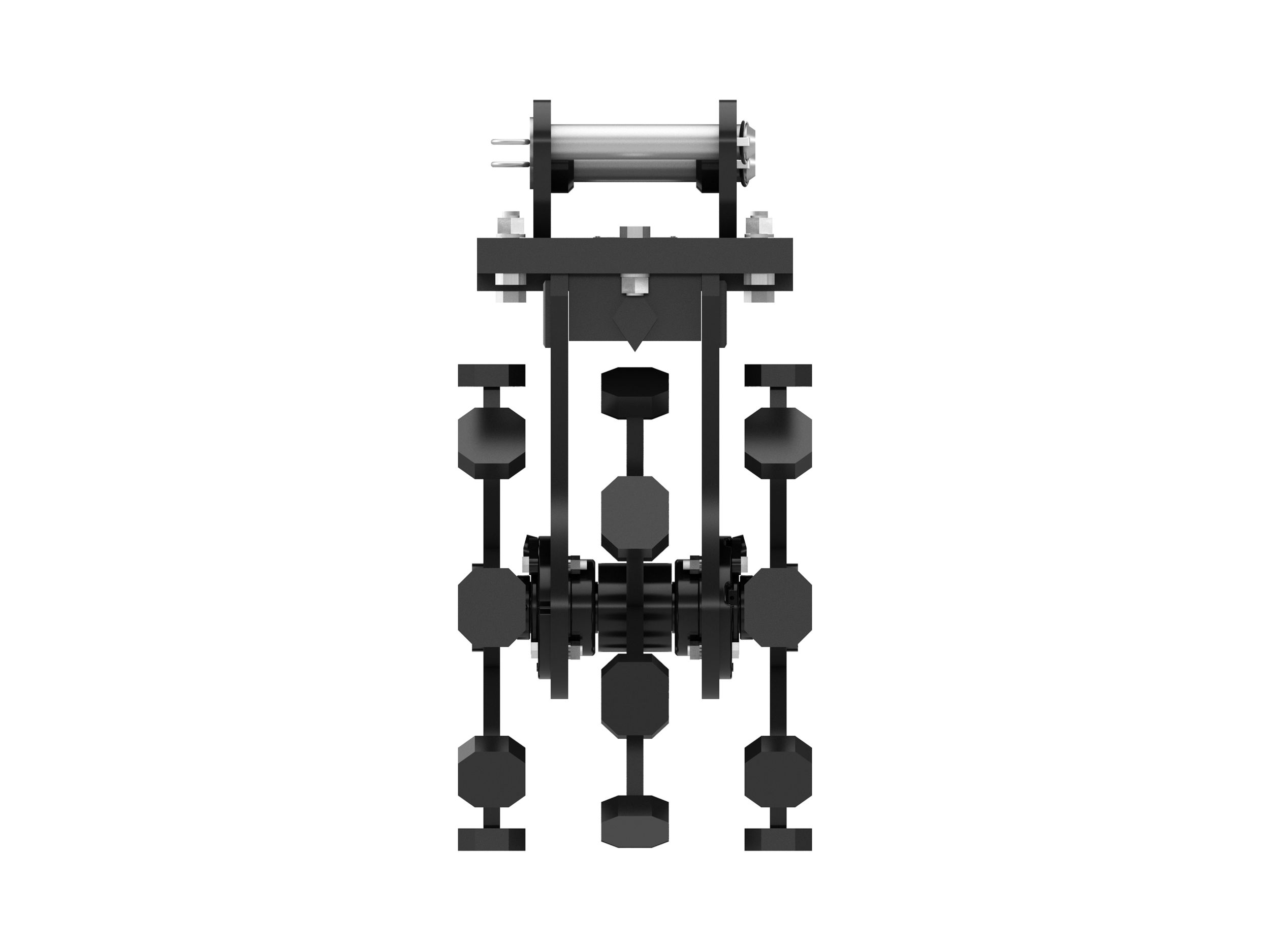 Уплотнительное колесо 406 мм (16 дюймов), крепление на пальцах, 3–4 т