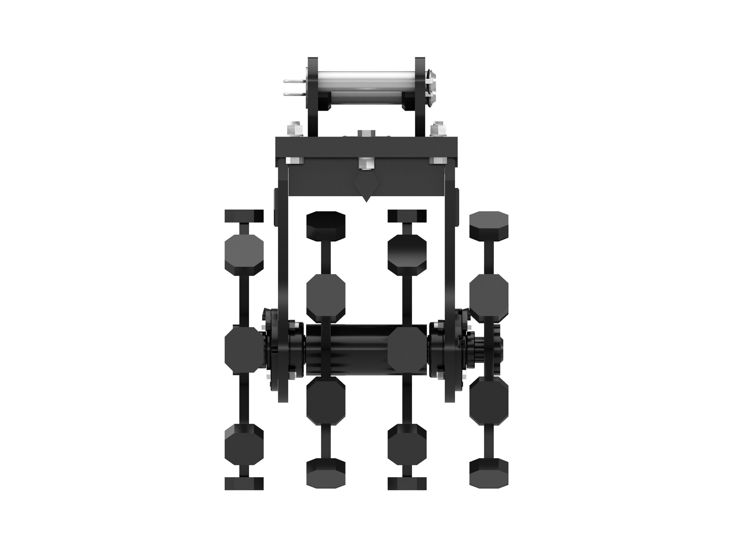 Уплотнительное колесо 559 мм (22 дюйма) 3–4 т, крепление на пальцах